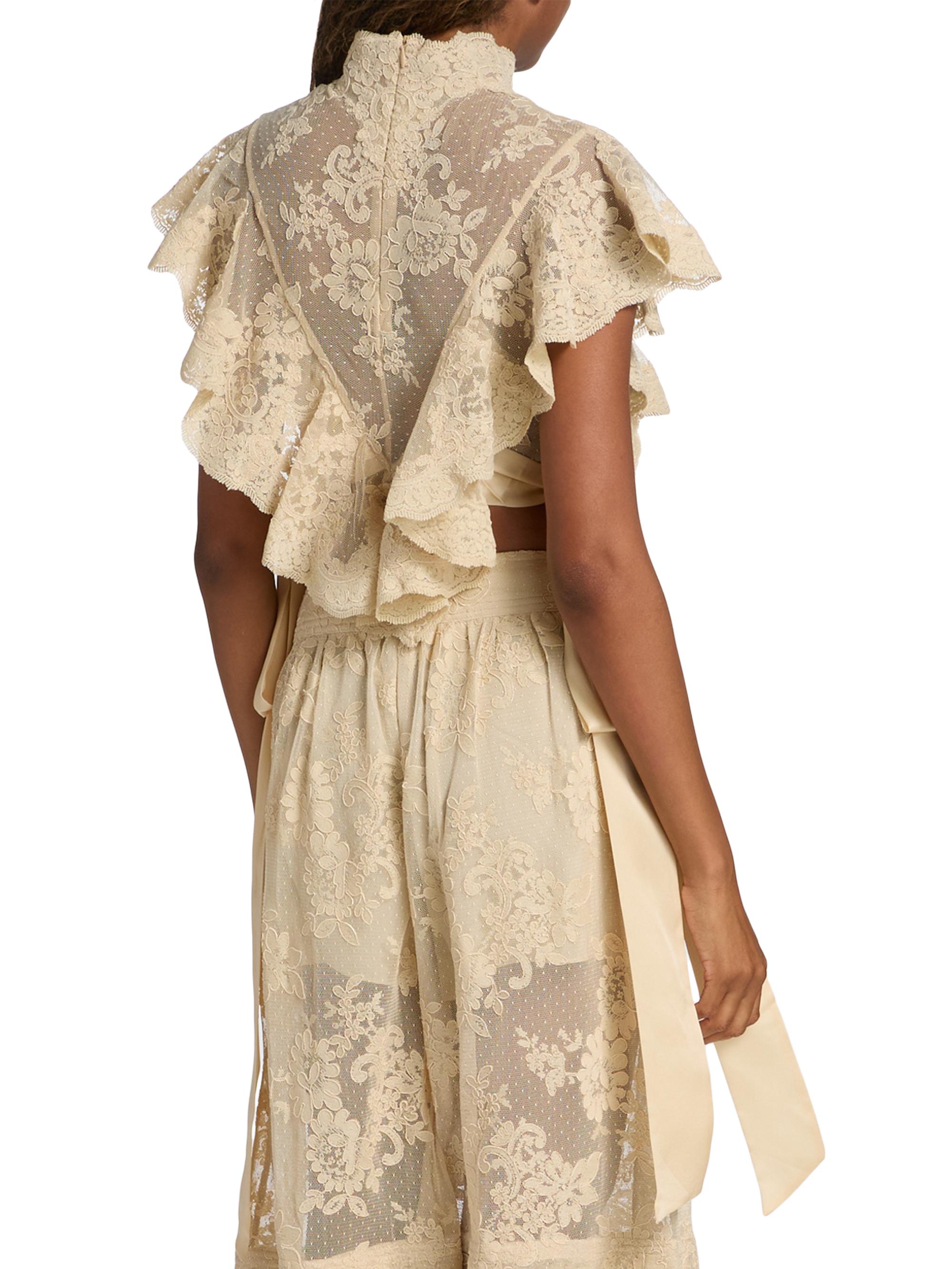 Zimmermann Hypnotic Lace Bodice | Saks Fifth Avenue
