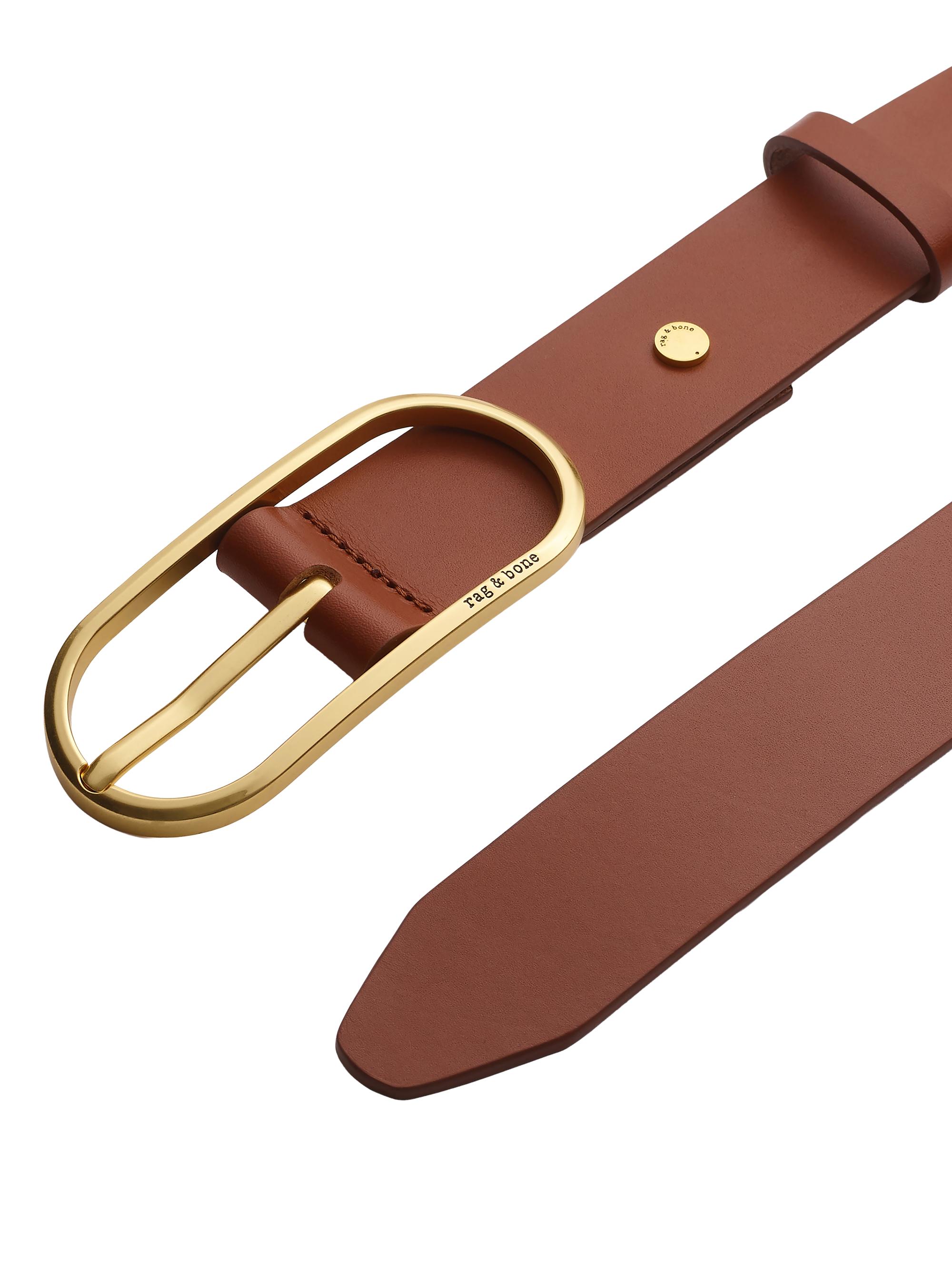 rag & bone Rebound Leather Belt | Saks Fifth Avenue display picture 1