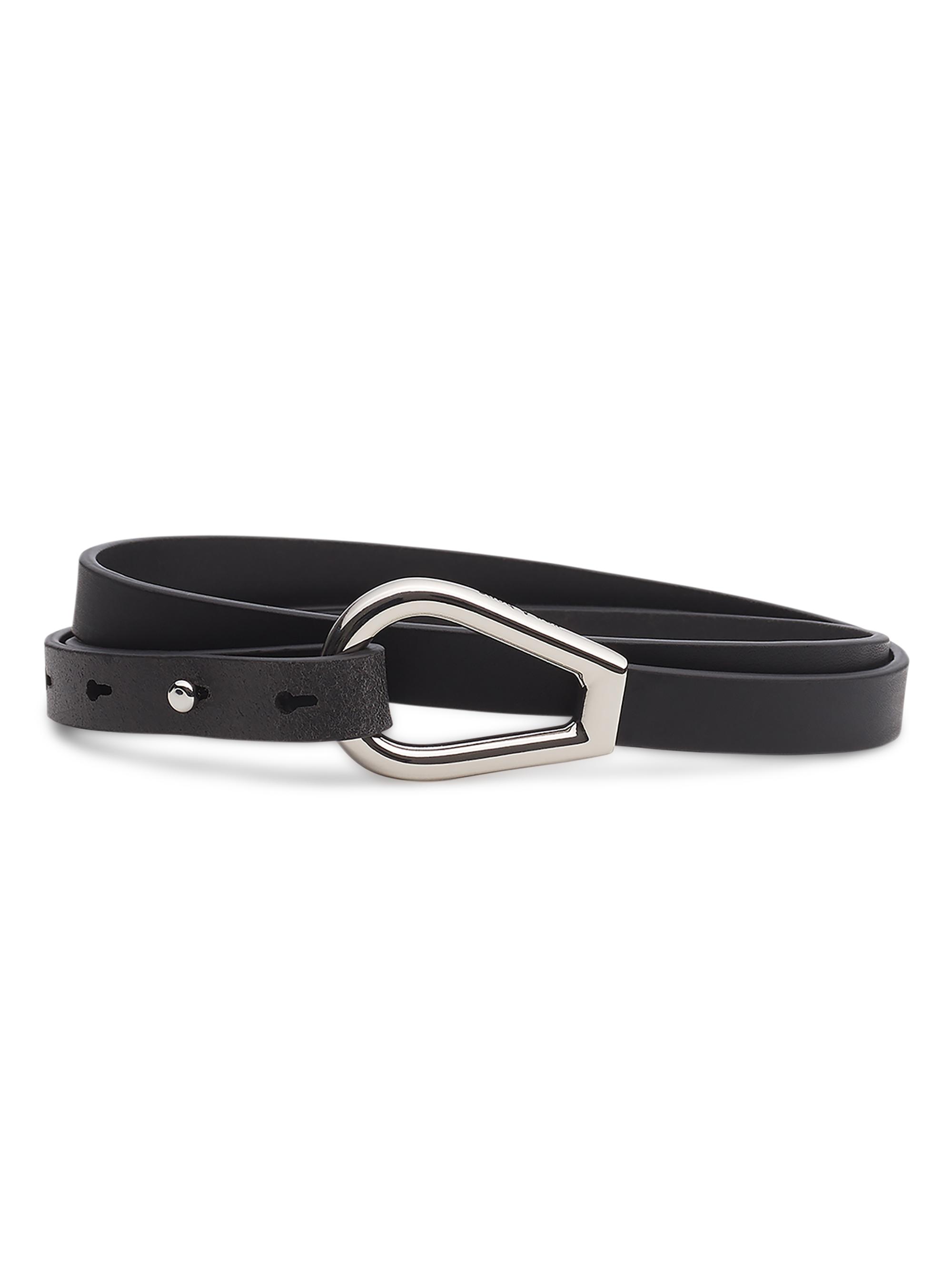 Khaite Julius Leather Belt | Saks Fifth Avenue
