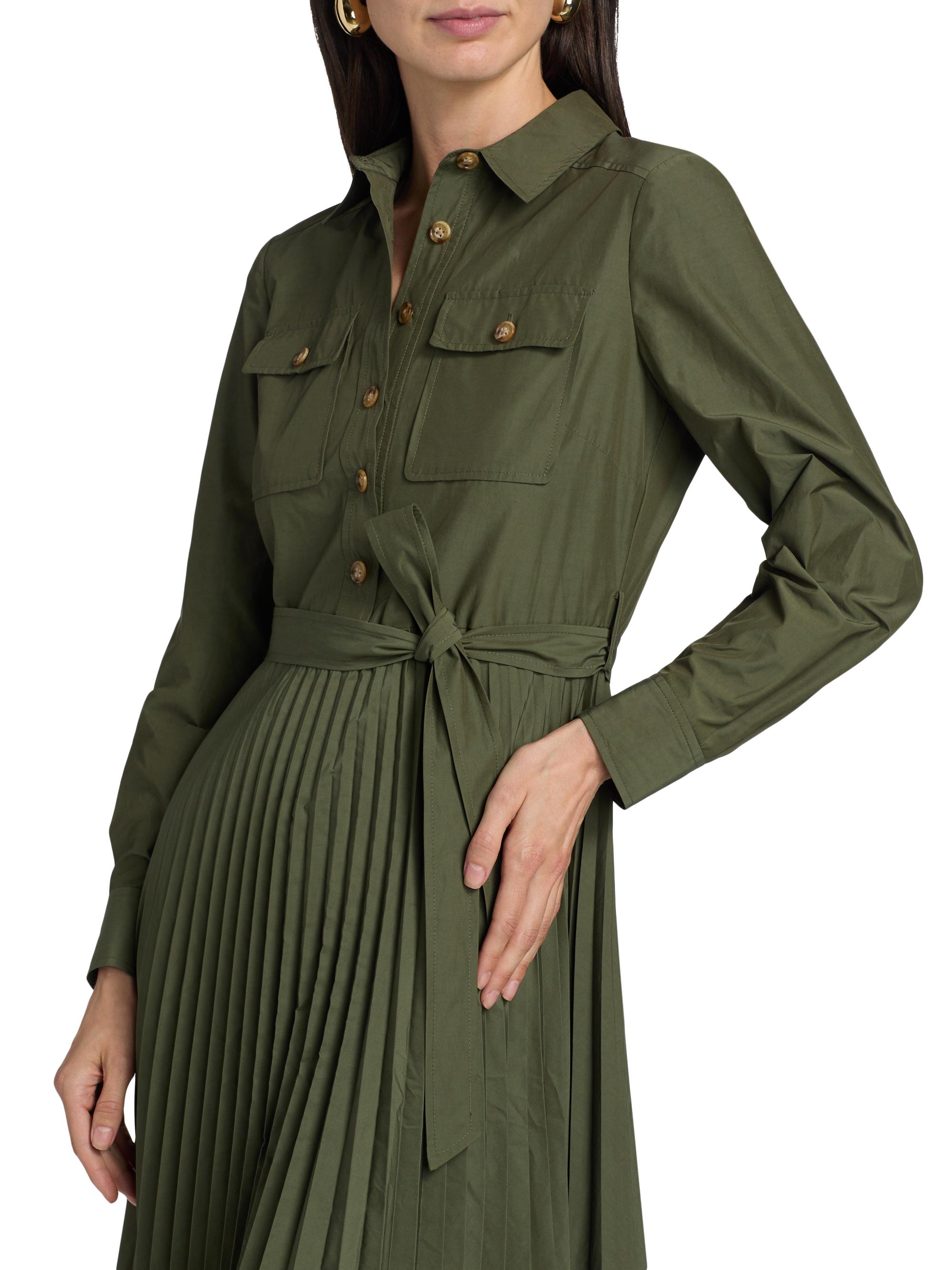Derek Lam 10 Crosby Kenza Tie-Waist Shirtdress | Saks Fifth Avenue