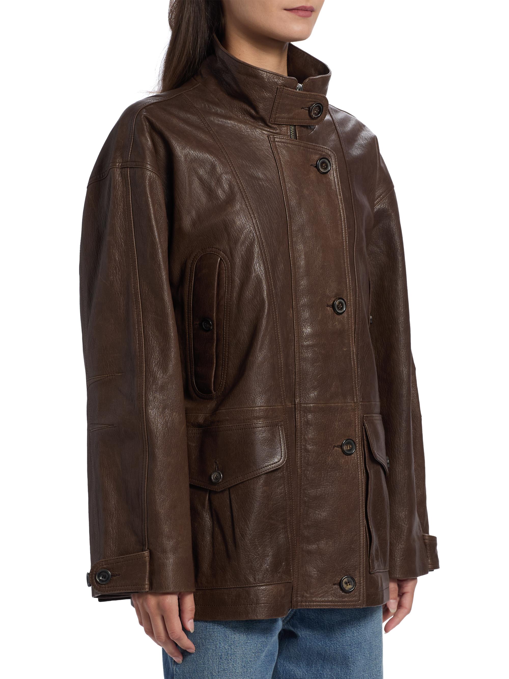 Jamie Haller Anorak Leather Jacket | Saks Fifth Avenue