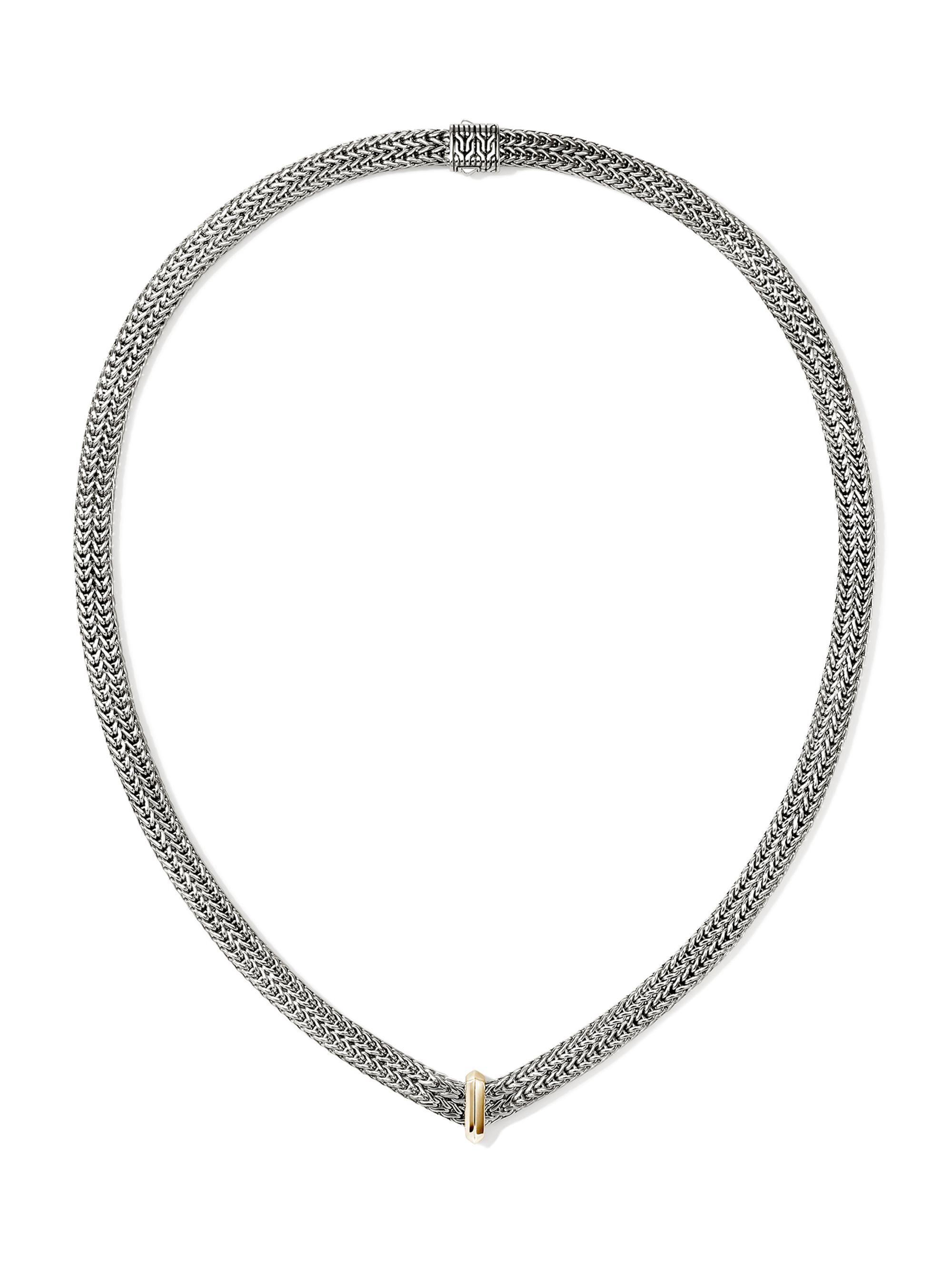John Hardy Women's Icon Sterling Silver & 14K Yellow Gold Chain Necklace - Silver And Gold