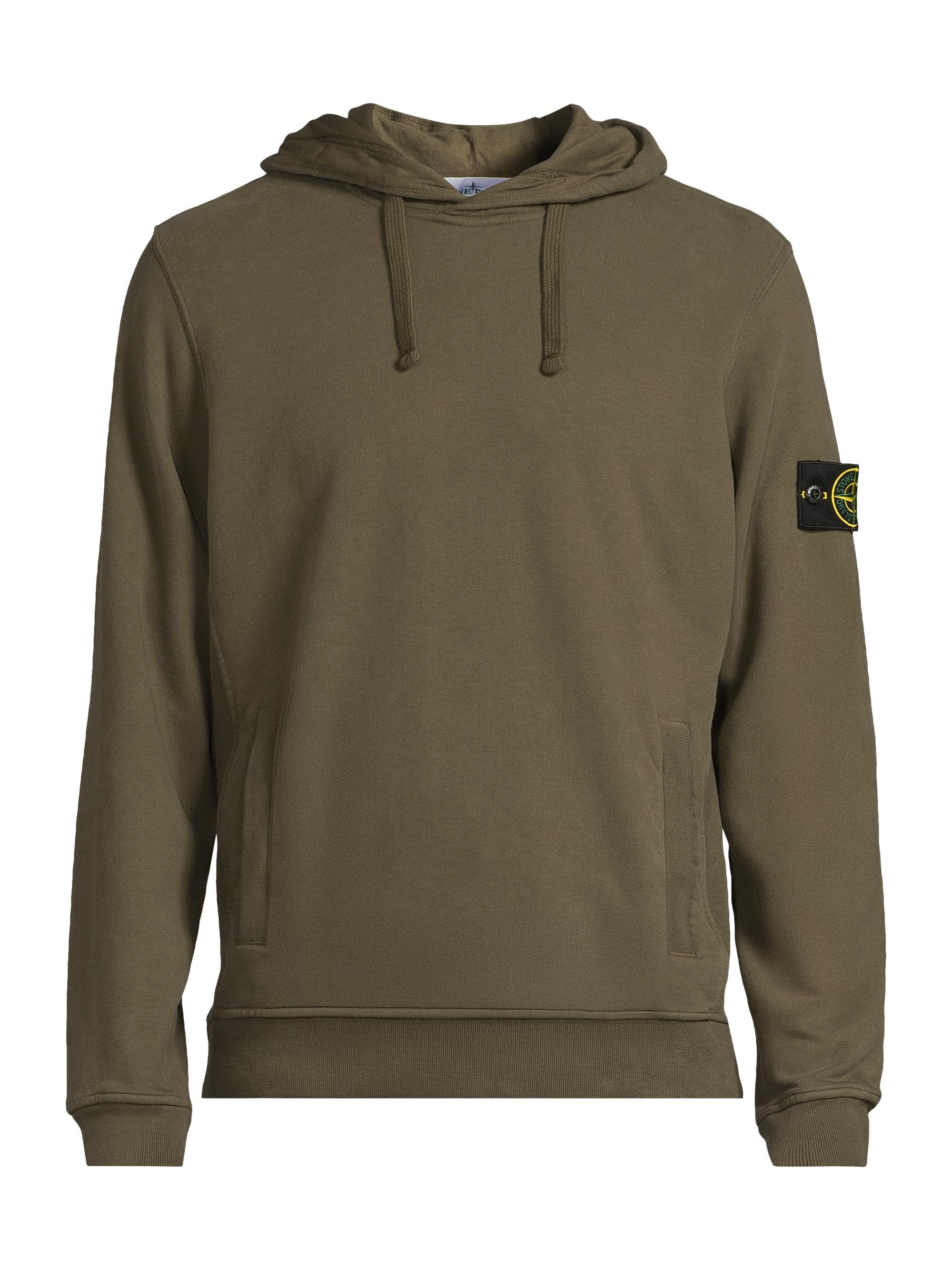 Stone Island Cotton Fleece Full-Zip Hoodie | Saks Fifth Avenue