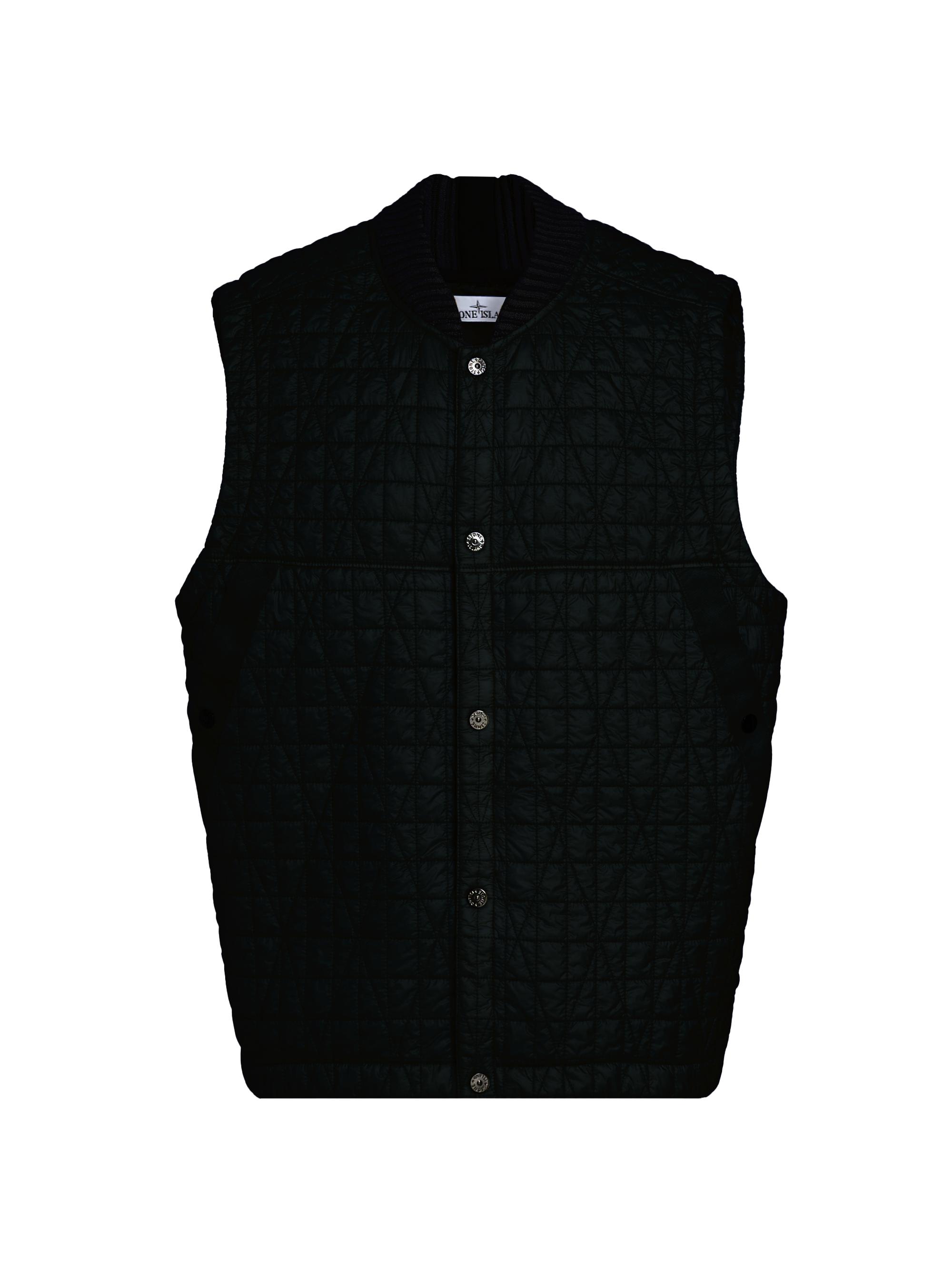 Stone Island Men's Quilted Nylon Vest - Ink