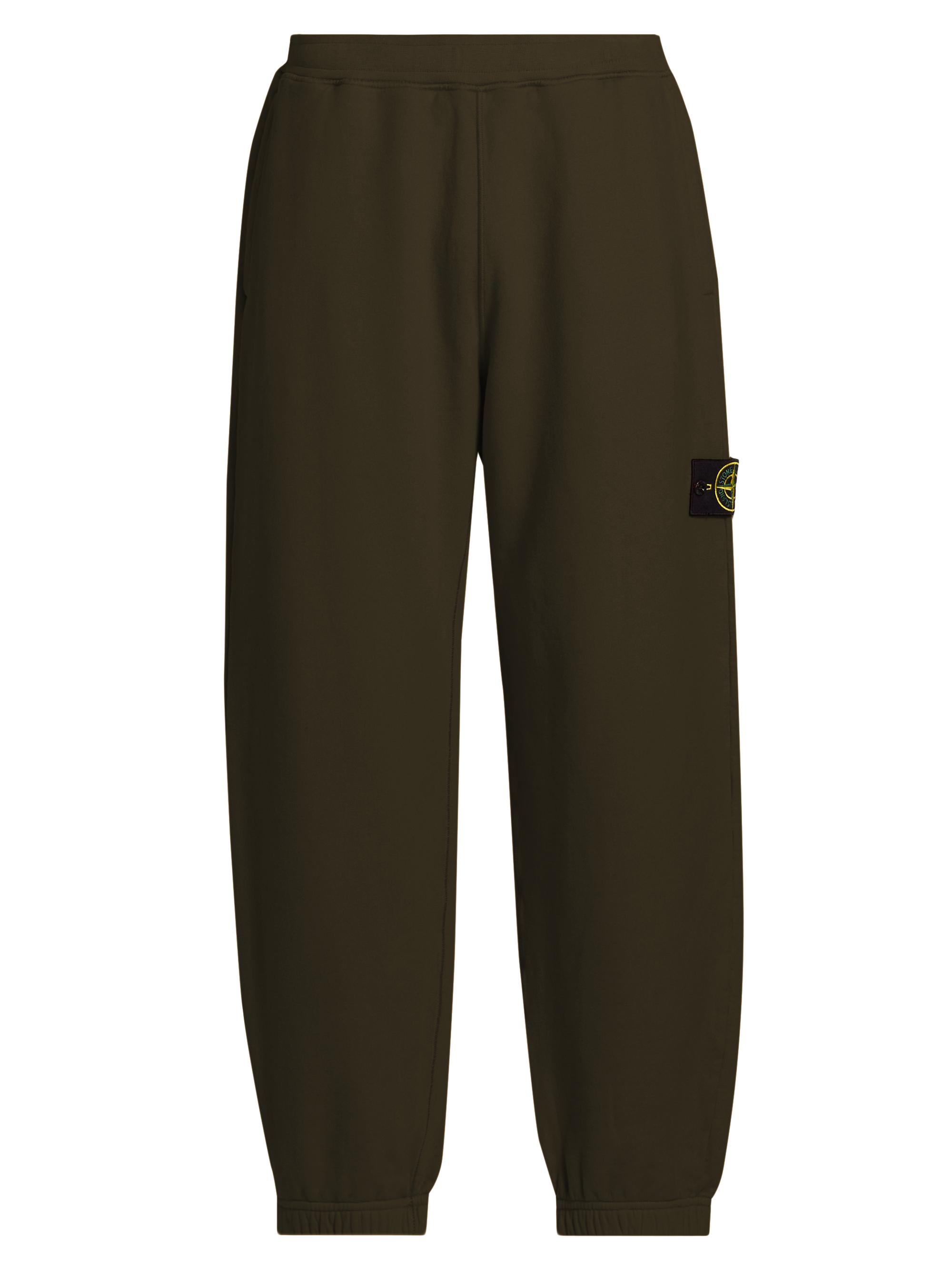 Stone Island Men's Cotton Jogger Sweatpants - Military Green