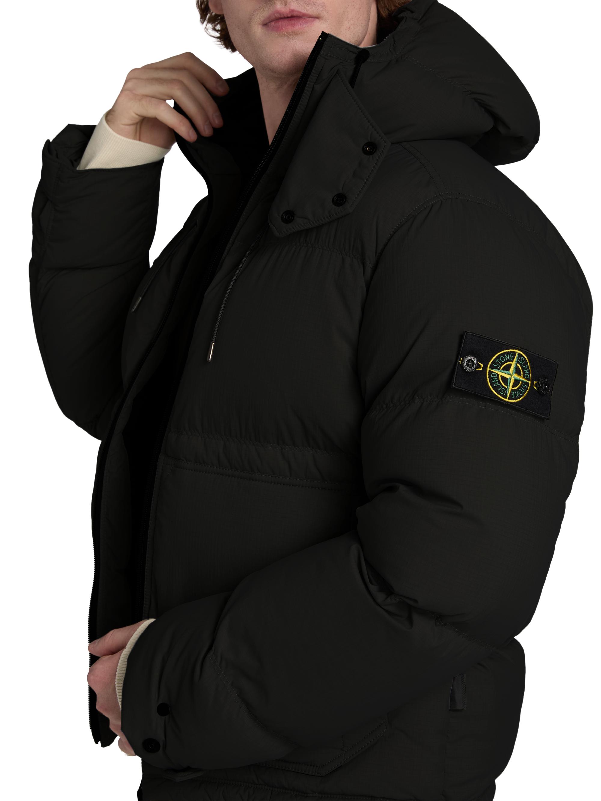 【短丈】STONE  NYLON L JACKET M Stone Island Nylon & Down Short Parka Coat | Saks Fifth Avenue