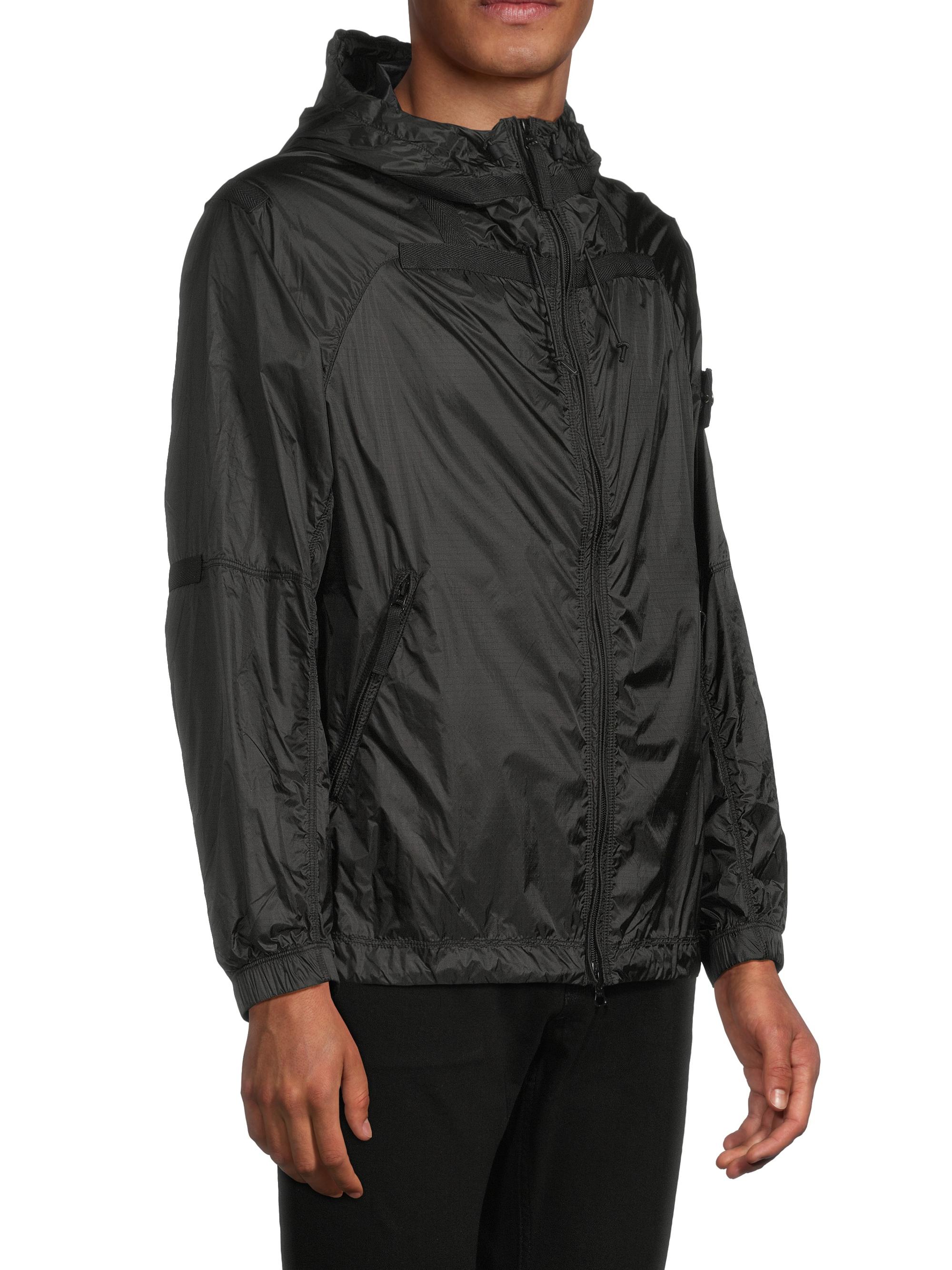Stone Island Ripstop Hooded Jacket | Saks Fifth Avenue