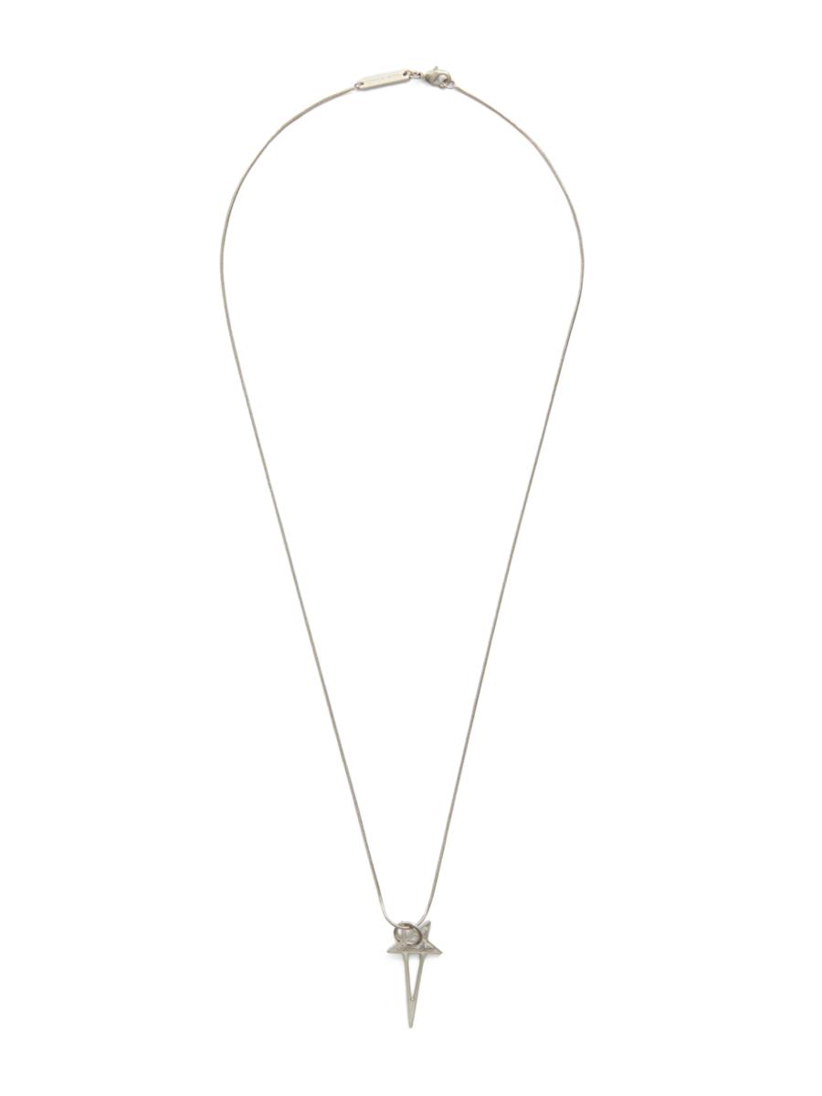 Rick Owens Pentagram Pendant Necklace | Saks Fifth Avenue