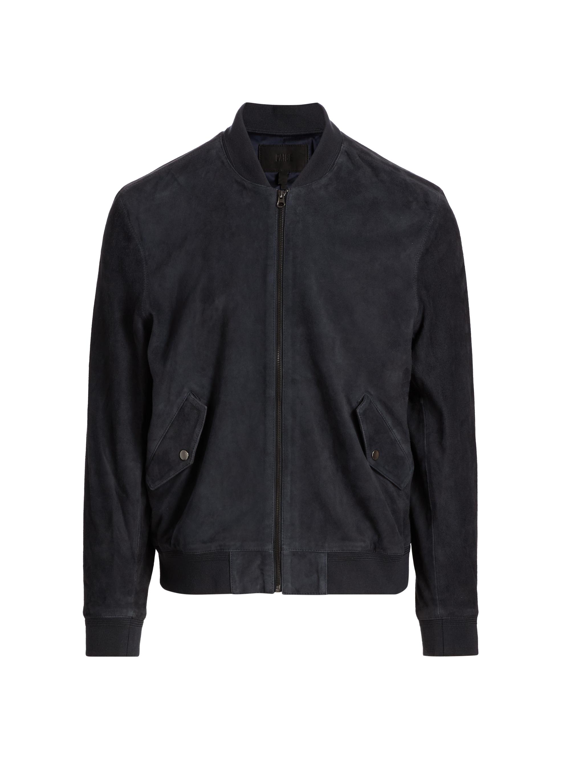 Polo Ralph Lauren Suede Zip-Front Bomber Jacket | Saks Fifth Avenue