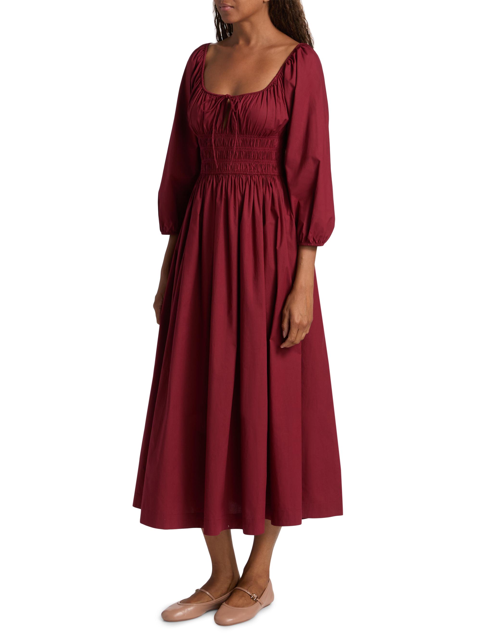 open back satin dress Romantic Spotlight Open Back Satin Dress