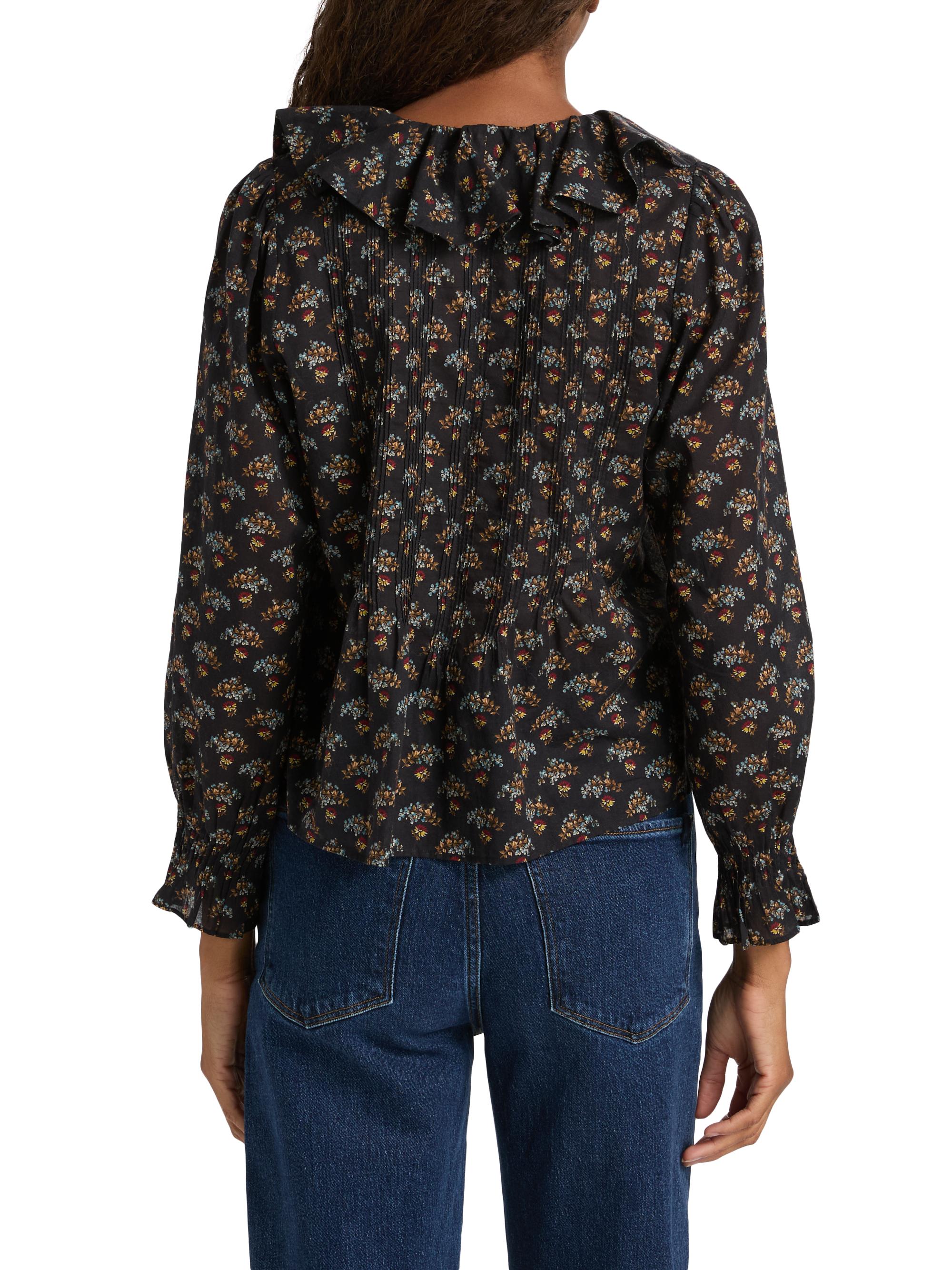 DÔEN Hardy Floral Cotton Top | Saks Fifth Avenue