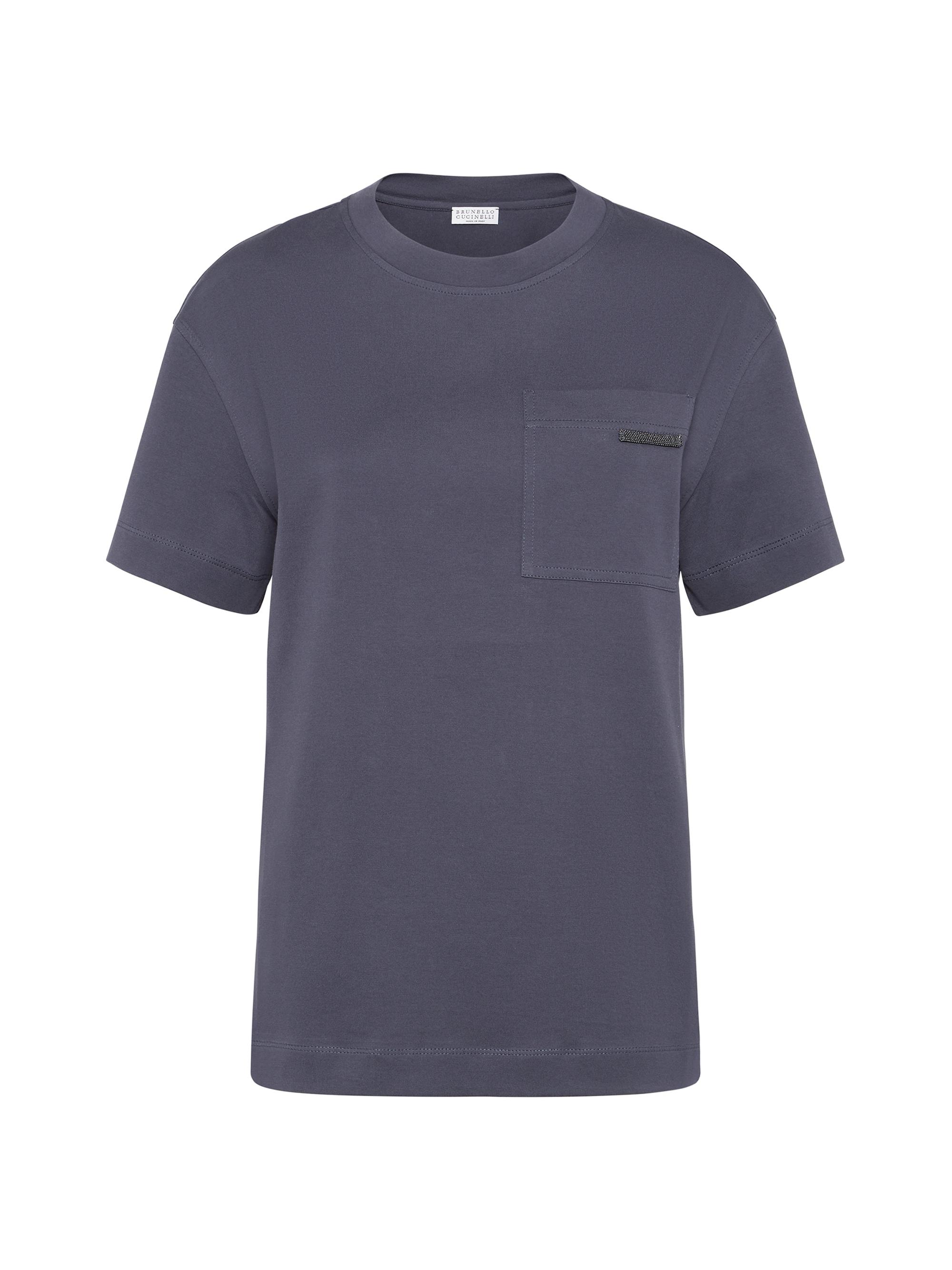 Brunello Cucinelli Women's Cotton Jersey T-Shirt - Night