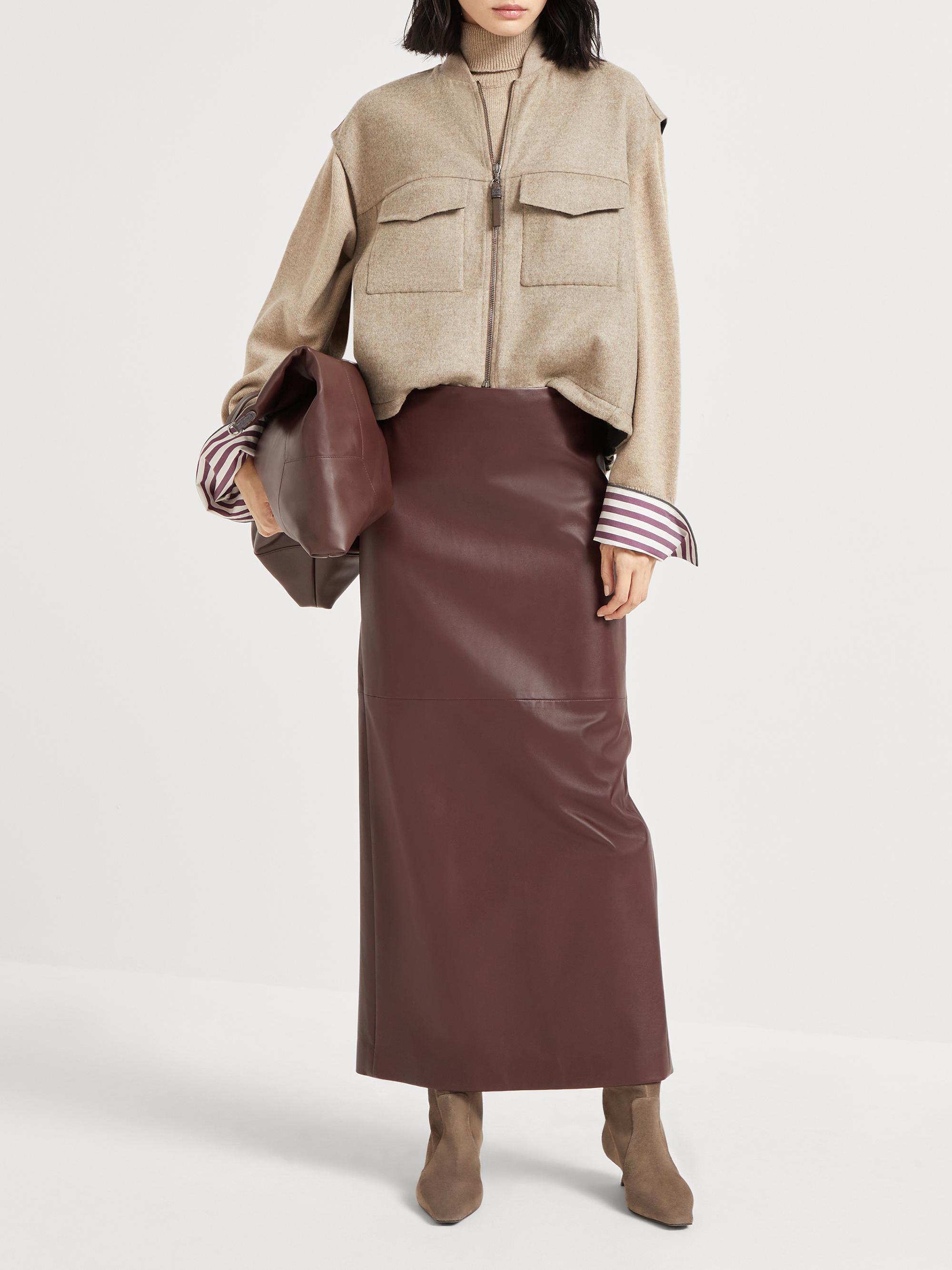 Brunello Cucinelli Hand Crafted Virgin Wool Double Cloth Vest