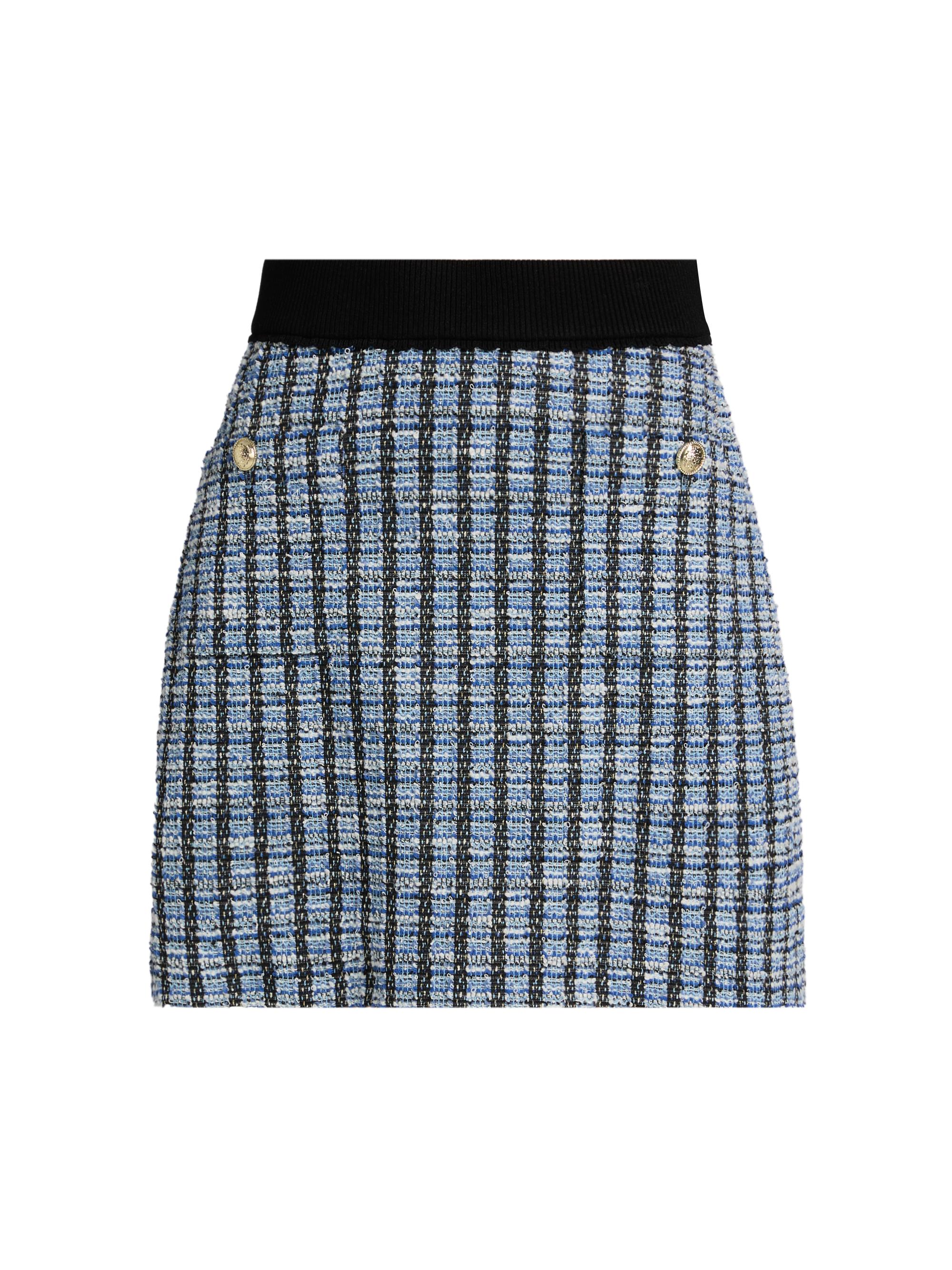 Derek Lam 10 Crosby Ana Denim Asymmetric Miniskirt | Saks Fifth Avenue