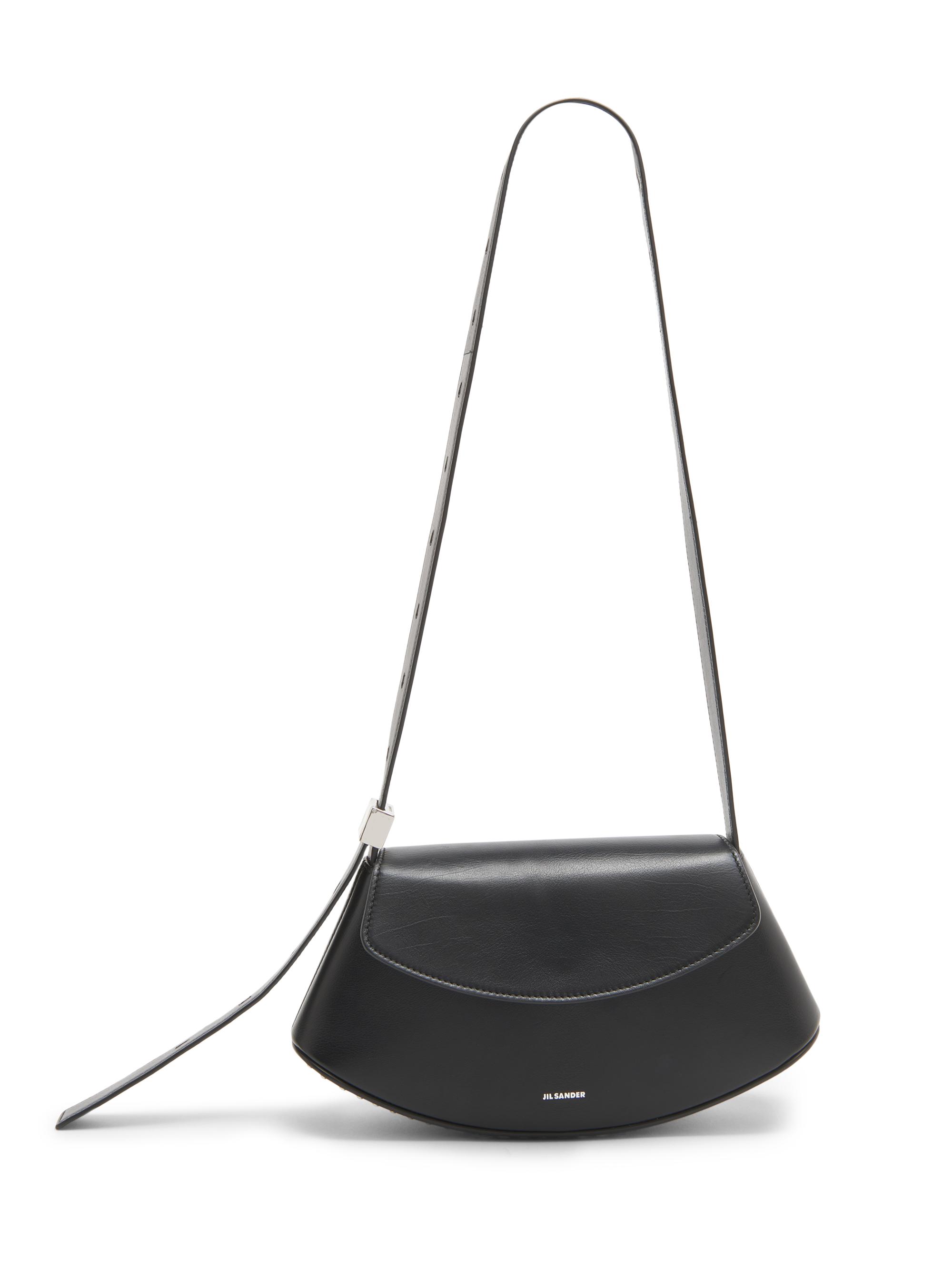 Jil Sander Women's Eldorado Leather Shoulder Bag - Cherry