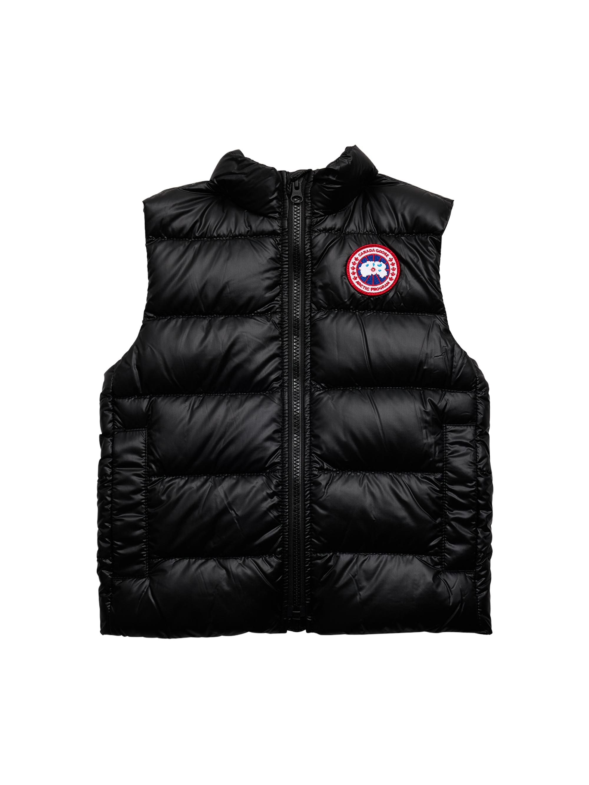 Canada Goose Little Kid's Puffer Down Vest - Black