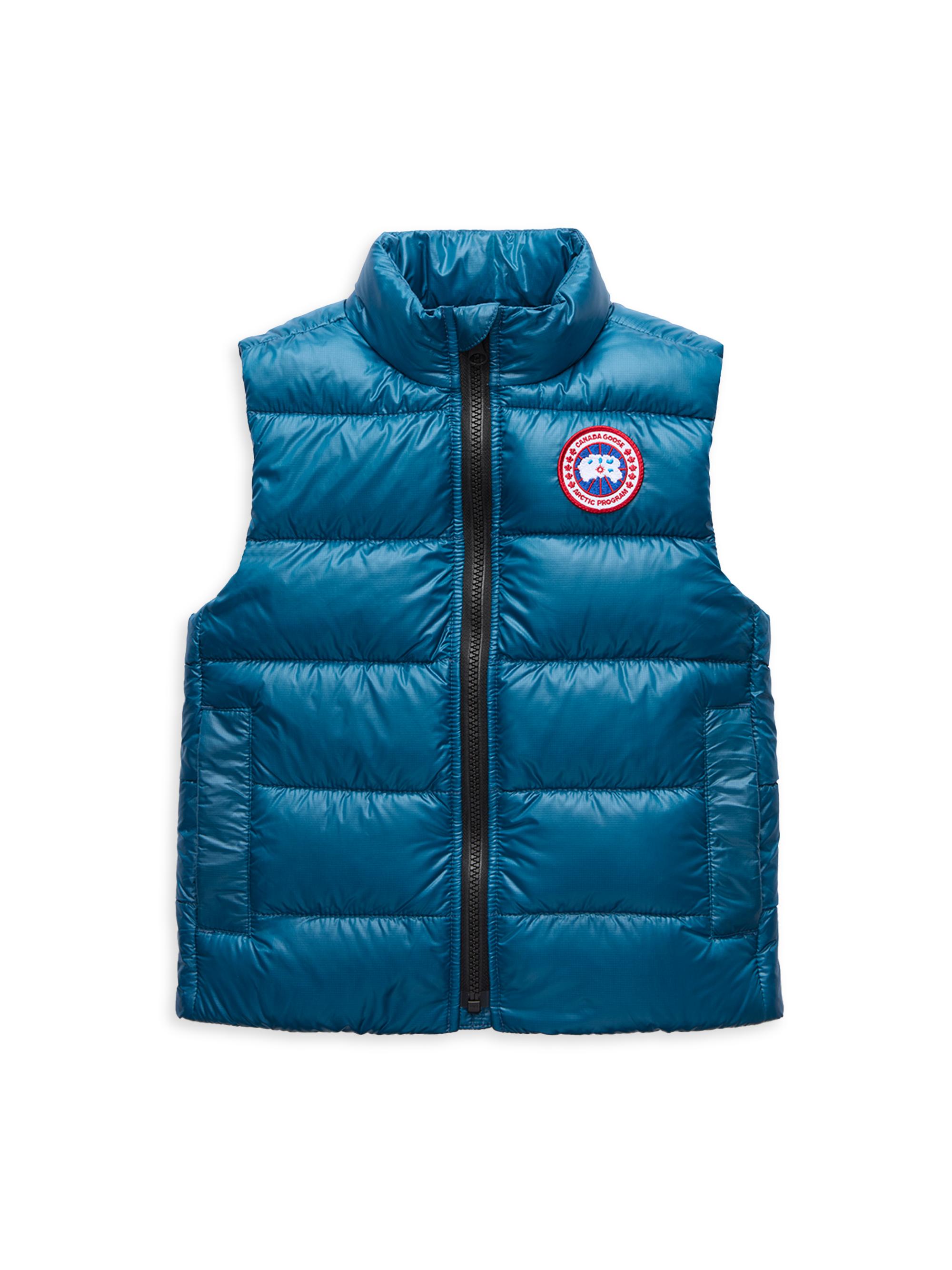 Canada Goose Little Kid's Puffer Down Vest - Guard Blue
