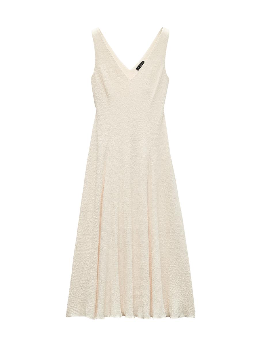 Rag & Bone Women's Lou V-neck Midi-dress In White