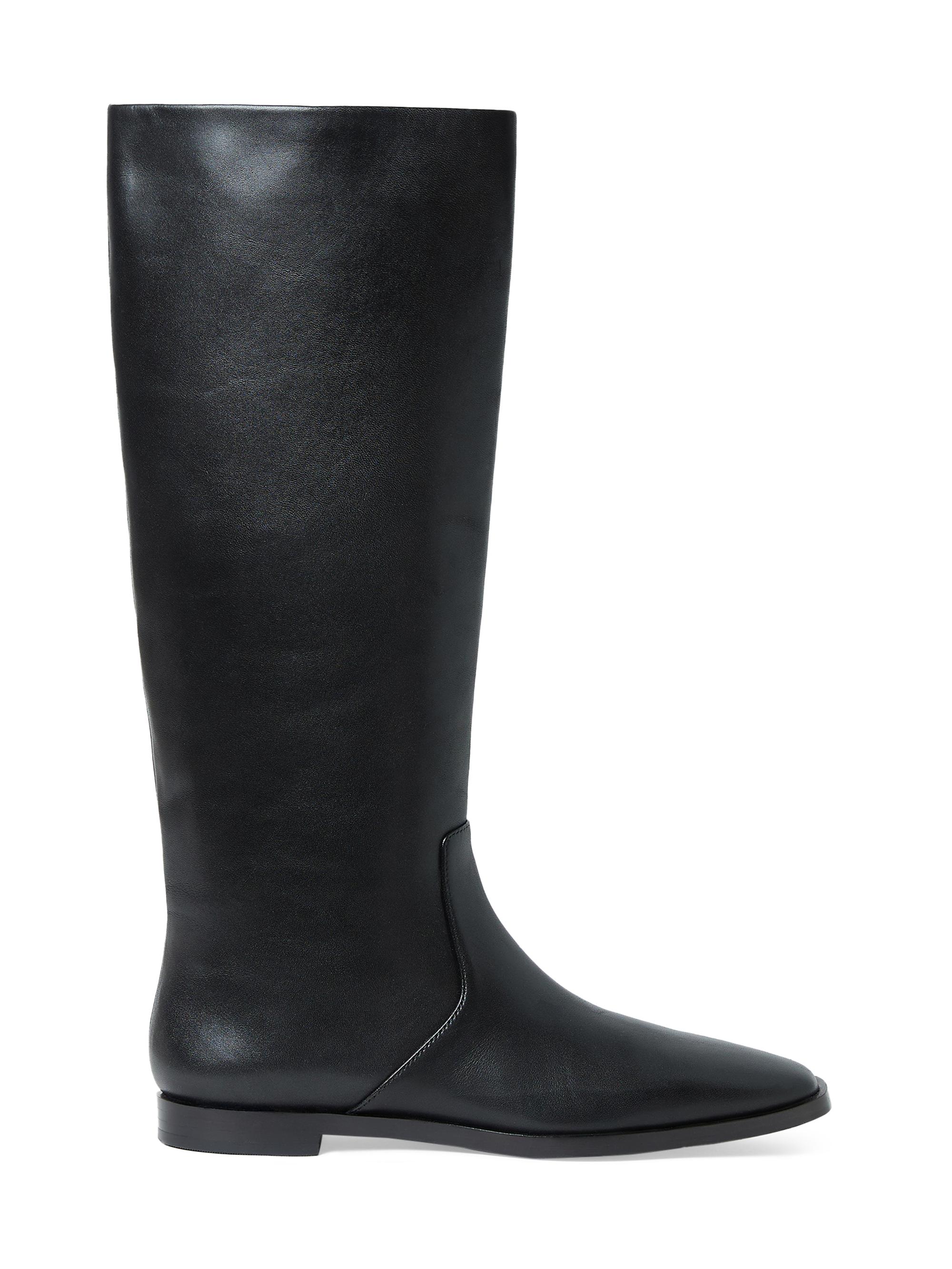 Loeffler Randall Women's Tilly Leather Riding Boots - Black