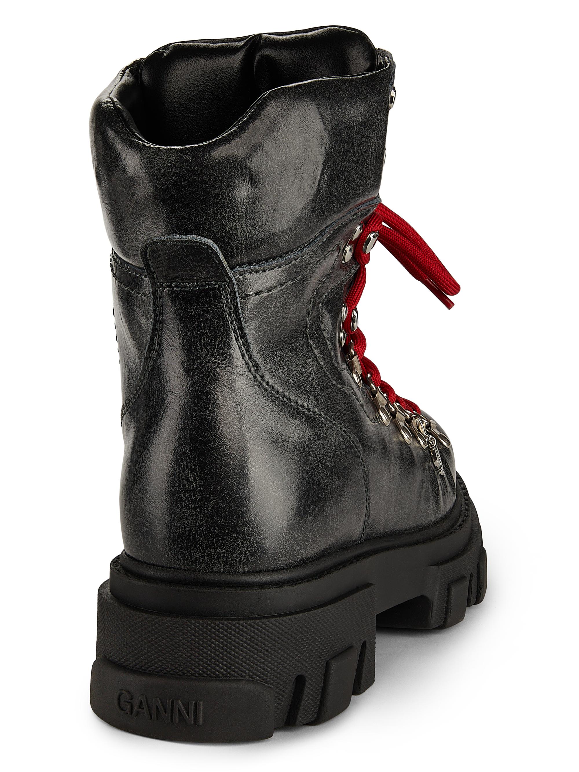 Ganni Cleated Mountain Ankle Boots | Saks Fifth Avenue