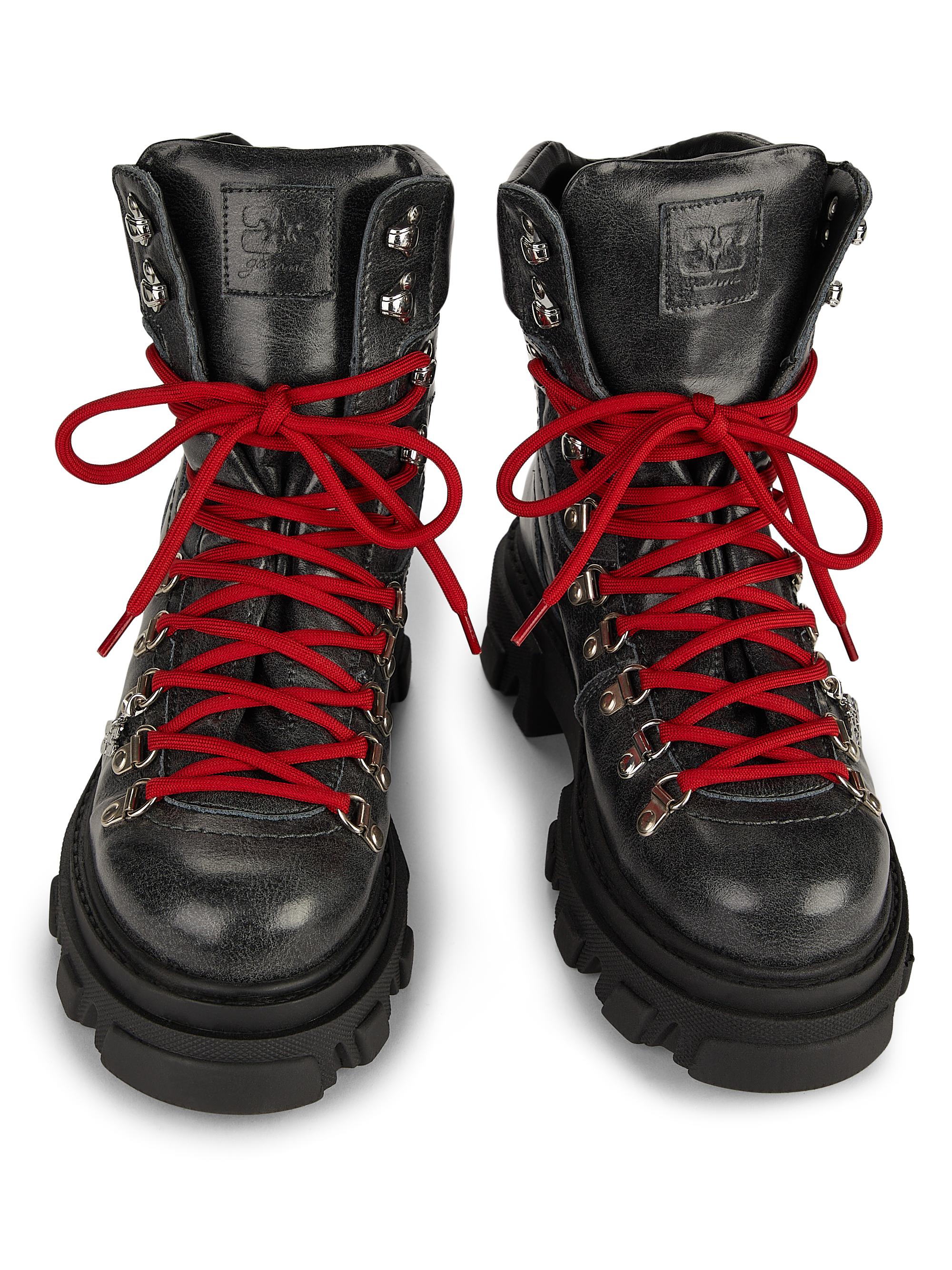 Ganni Cleated Mountain Ankle Boots | Saks Fifth Avenue