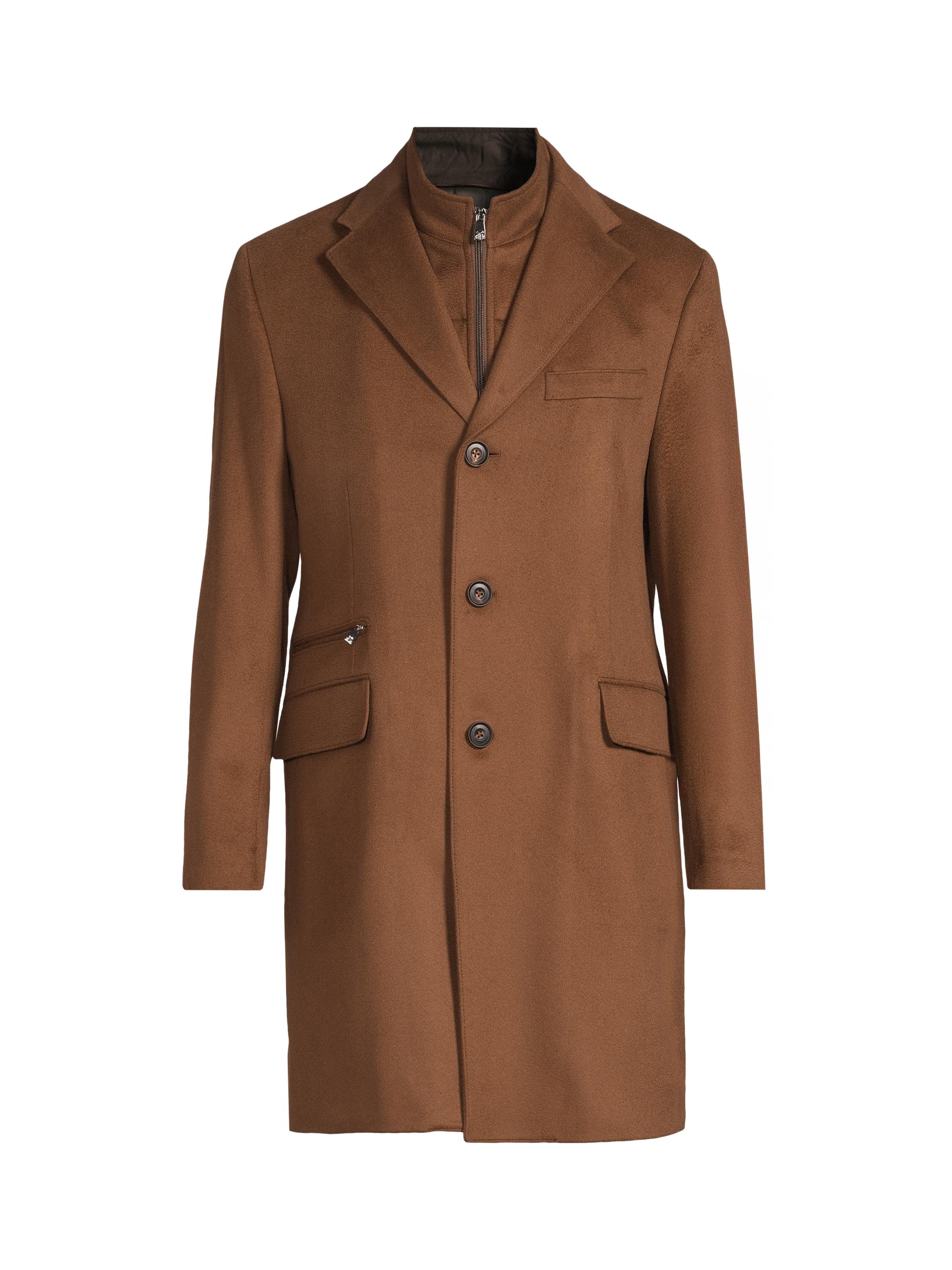 Corneliani ID Tailored Wool Coat | Saks Fifth Avenue