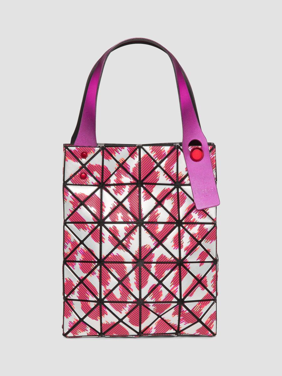 BAO BAO ISSEY MIYAKE CHIMERA トート ピンク BAO BAO ISSEY MIYAKE Mini Chimera Geometric-Paneled Tote Bag