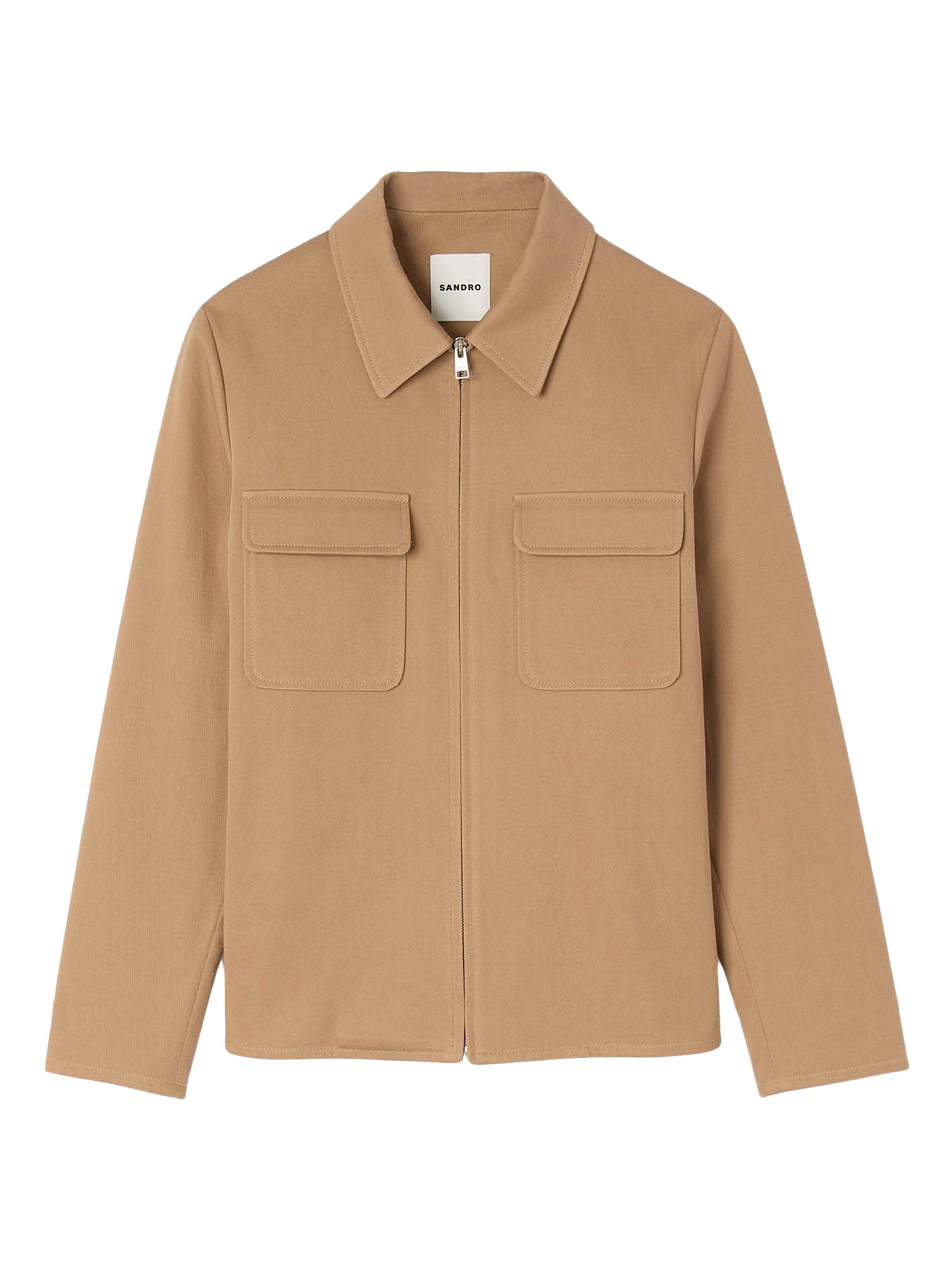 Sandro Woven Raffia Jacket | Saks Fifth Avenue