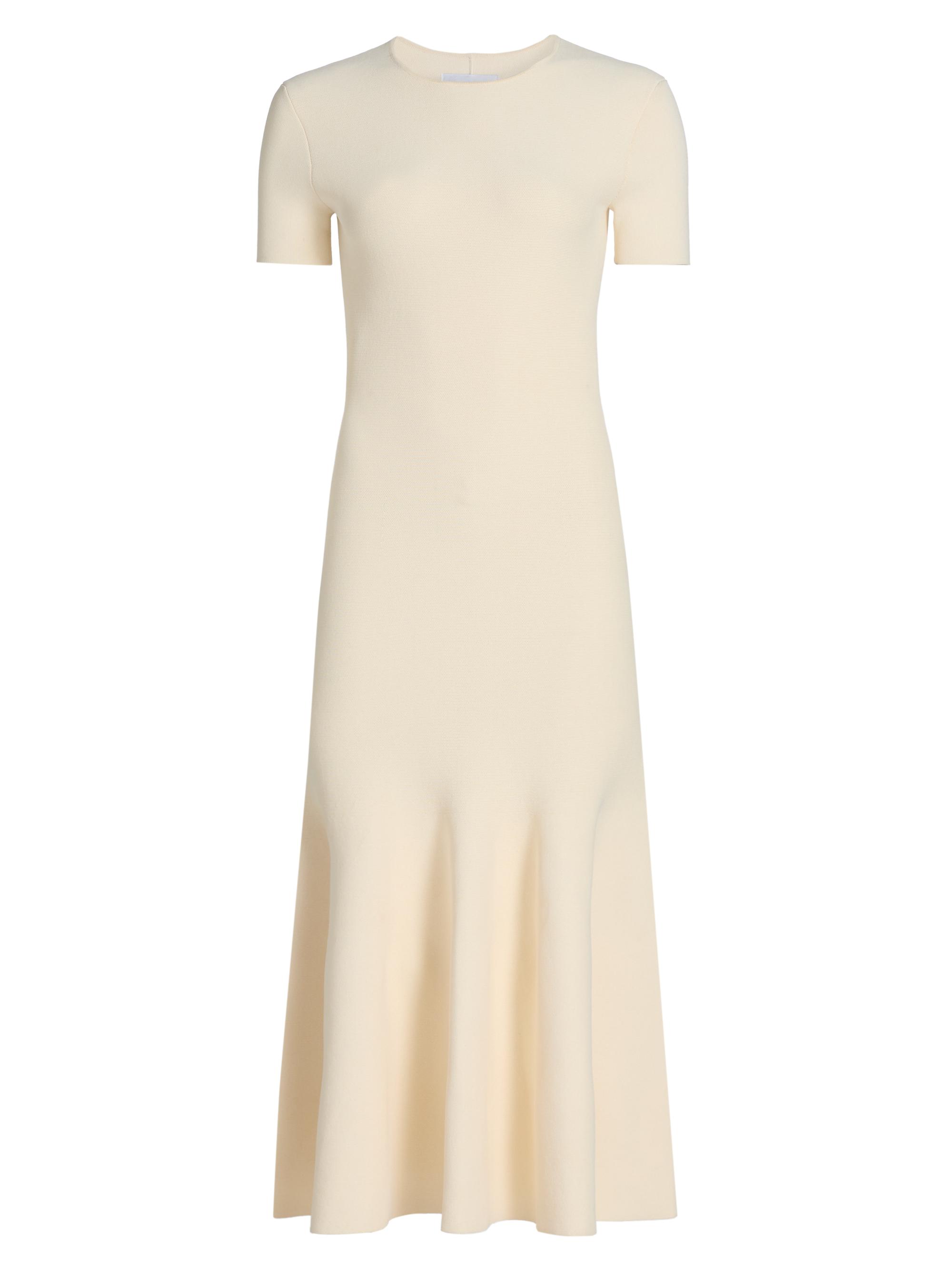 Brandon Maxwell Women's Willa Knit Trumpet-Skirt Midi-Dress -