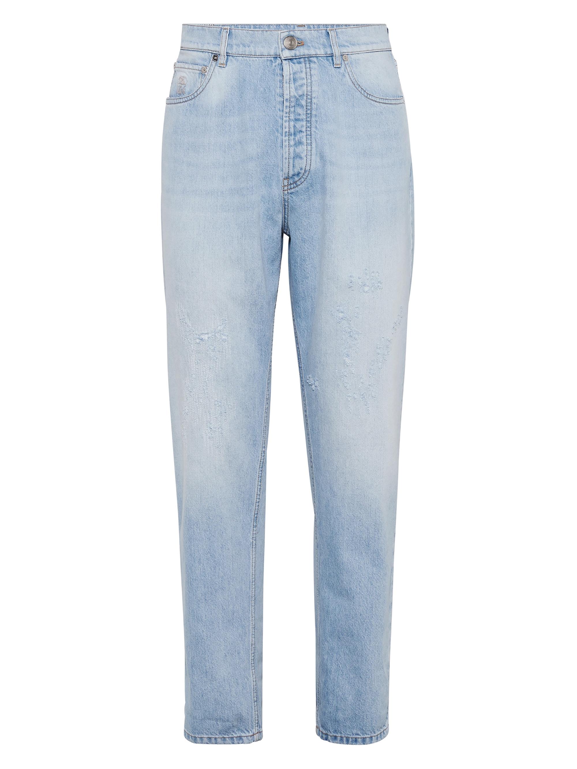 ブルネロクチネリ XLサイズ パンツ ホワイト トラディショナルフィット