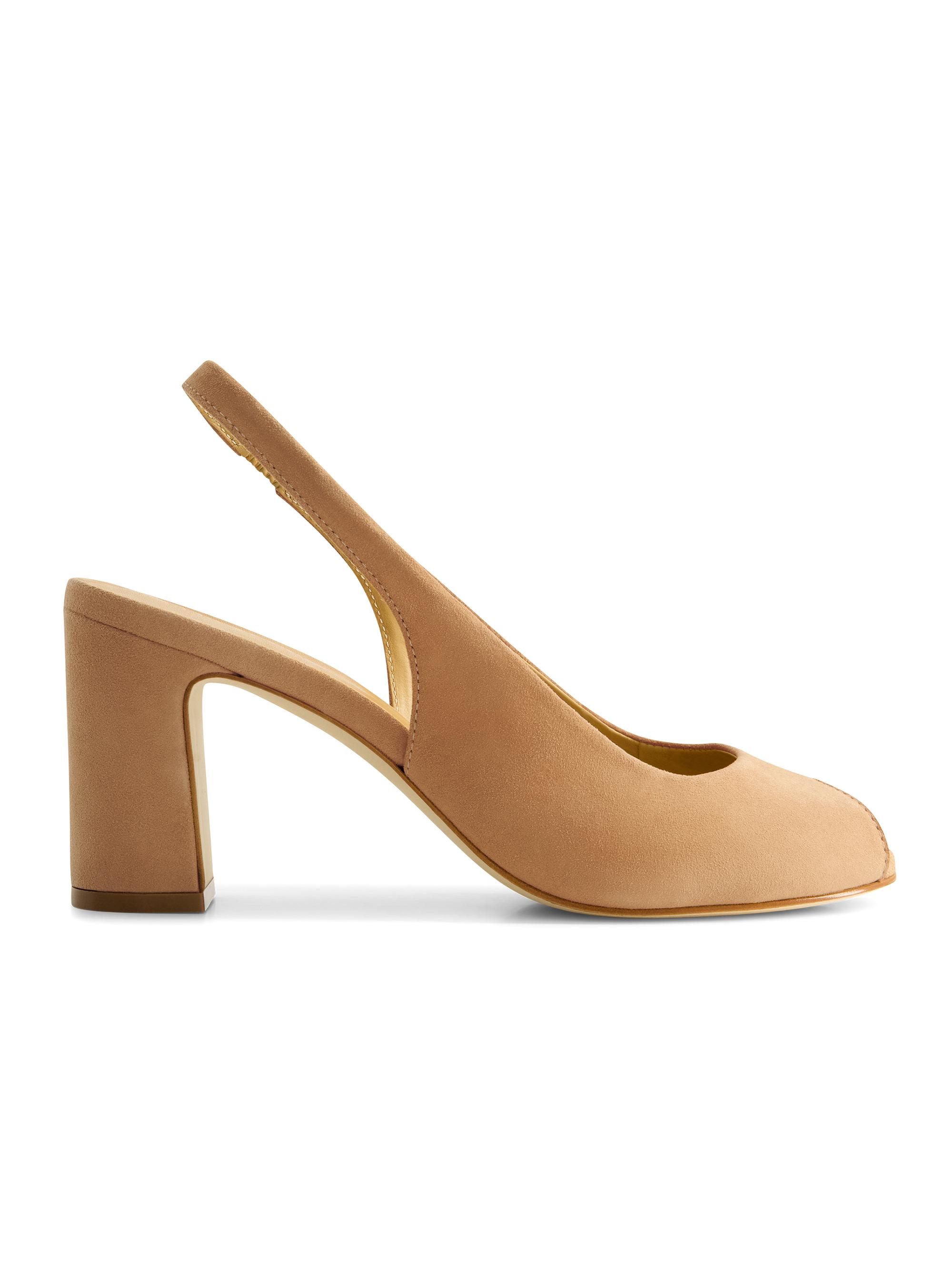 Bernardo Women's Adell Peep Toe Pumps - Dune