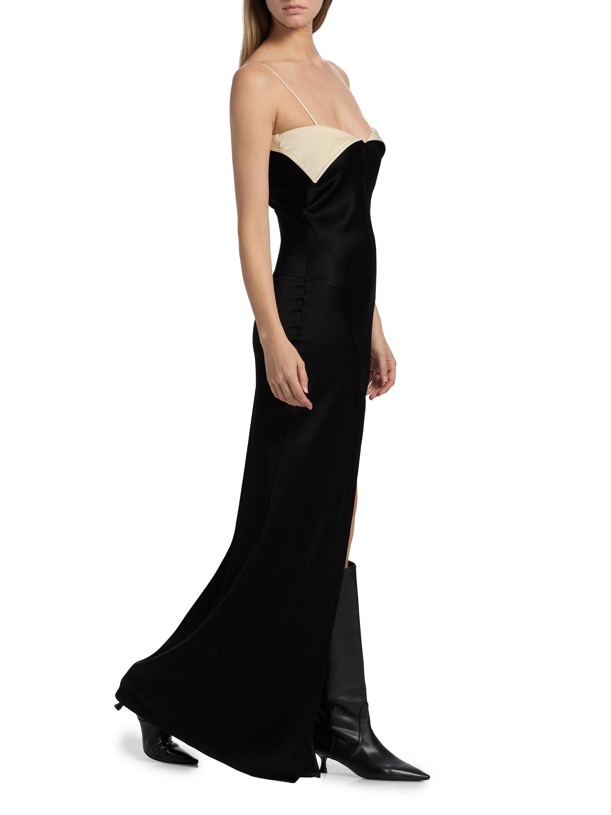 Nelma - Dress - Black/Ecru M