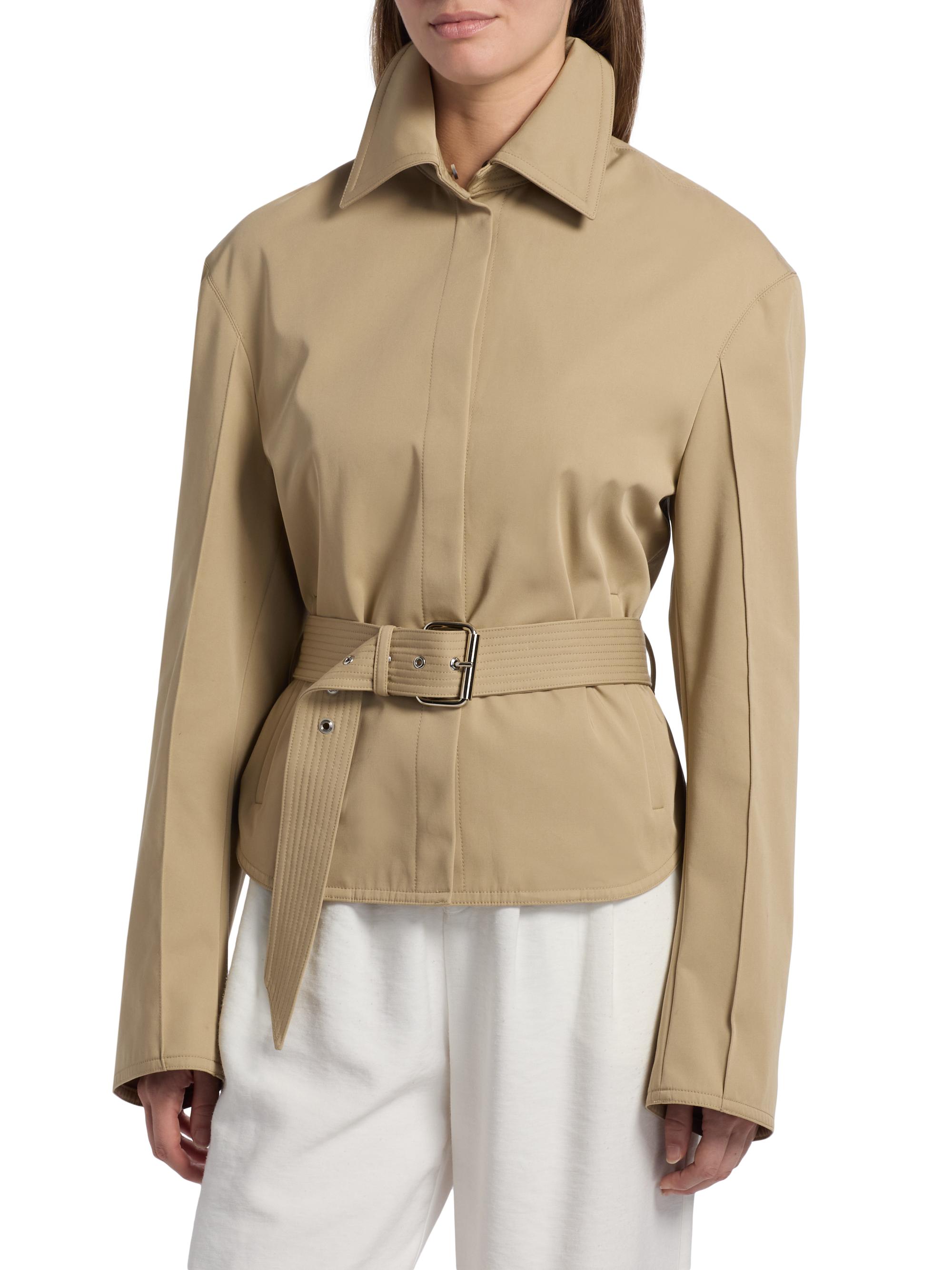 Nanushka Grow Henka Faux Fur-Trim Shirt Jacket | Saks Fifth Avenue