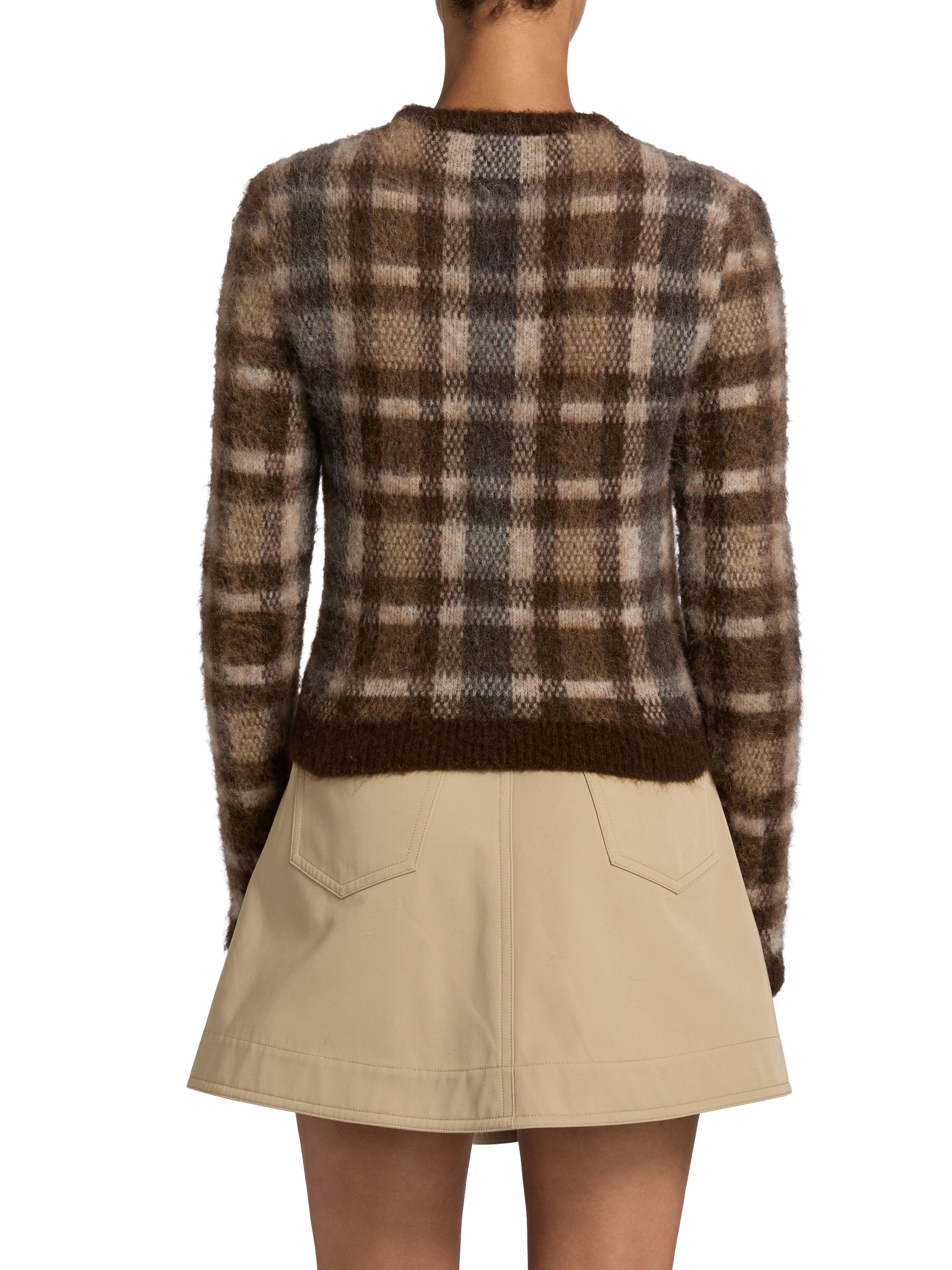 Nanushka Grow Farica Brushed Alpaca Crop Sweater | Saks Fifth Avenue