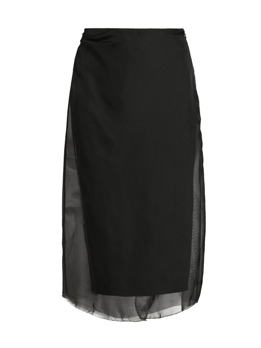 Rue Sophie Viv Organza Midi-Skirt | Saks Fifth Avenue
