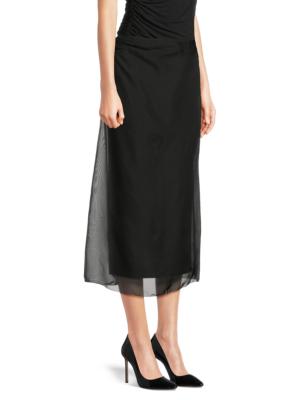 Rue Sophie Viv Organza Midi-Skirt | Saks Fifth Avenue