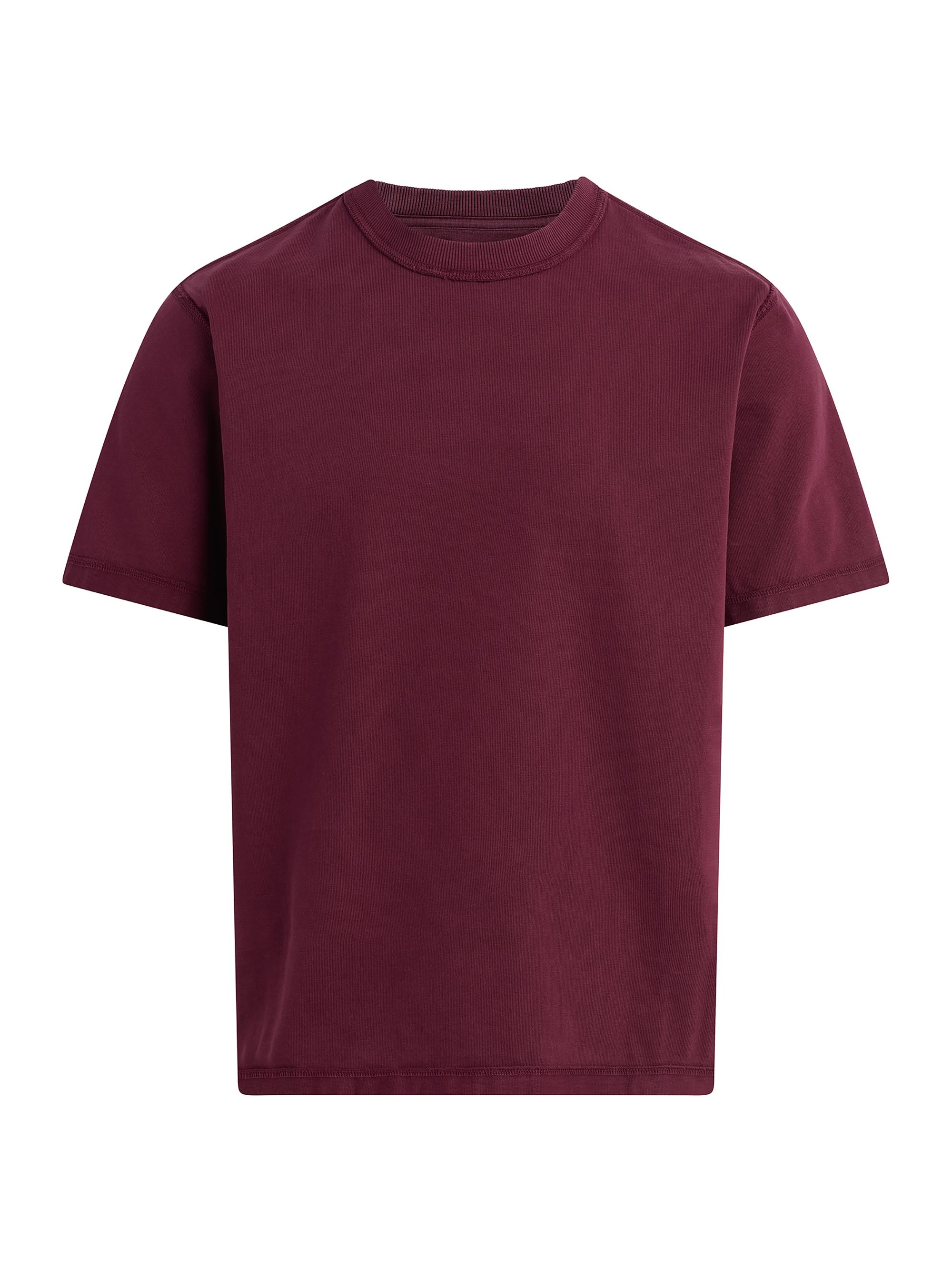 Hudson Jeans Men's Heavyweight Cotton T-Shirt - Port