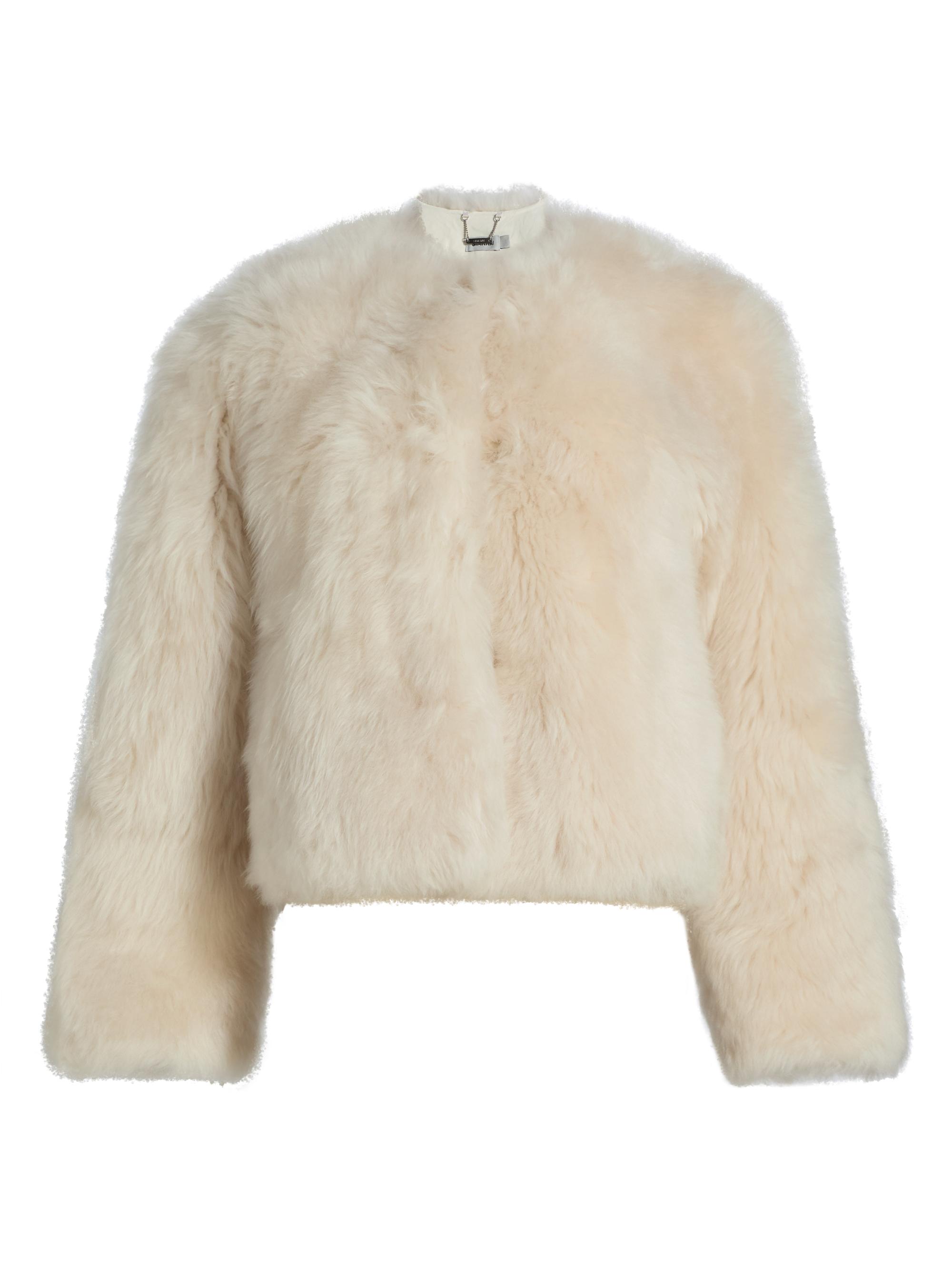 SIMKHAI Women's Natasha Shearling Short Jacket -