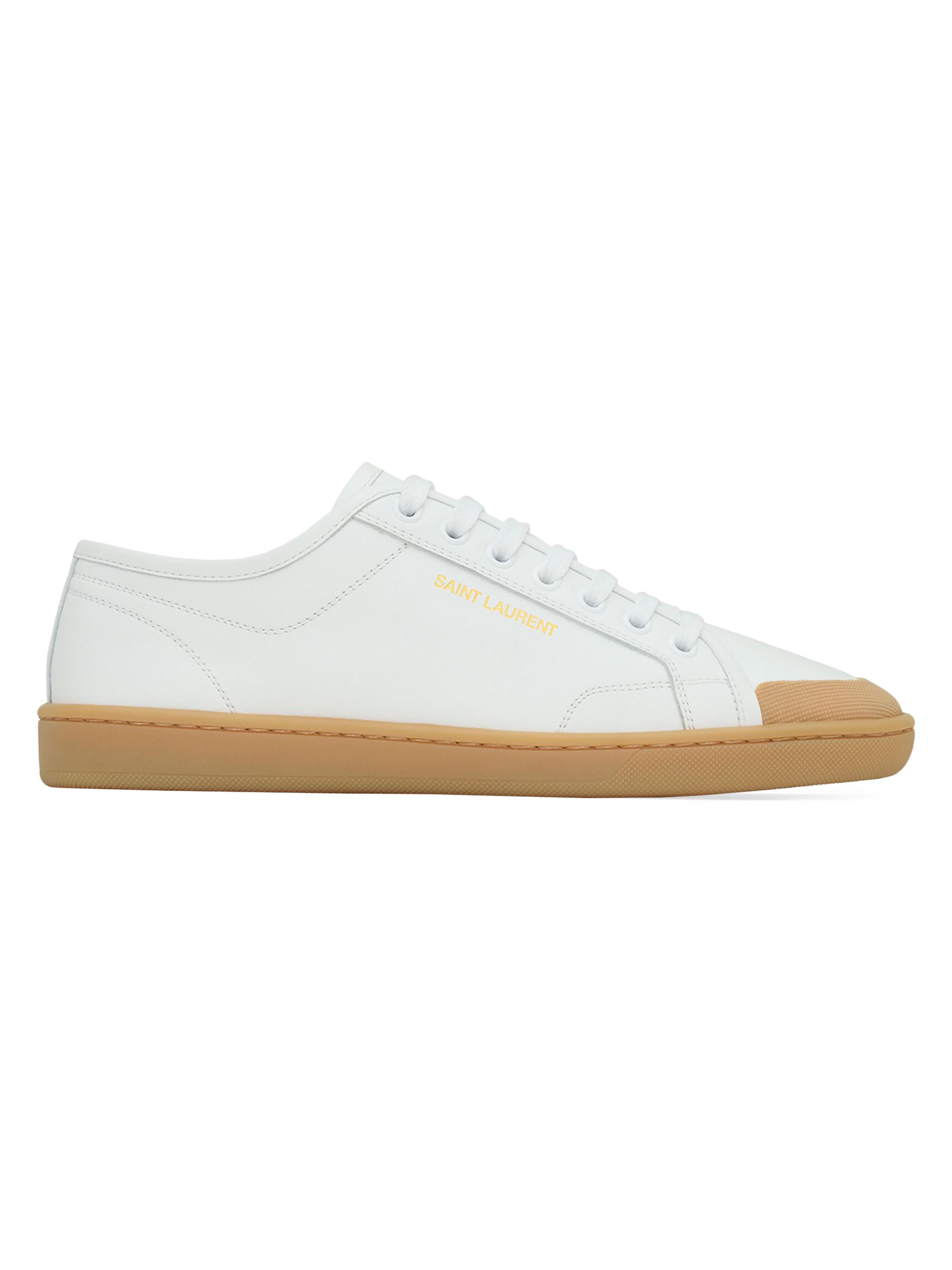 Saint Laurent Gym Sneakers in Smooth Leather | Saks Fifth Avenue
