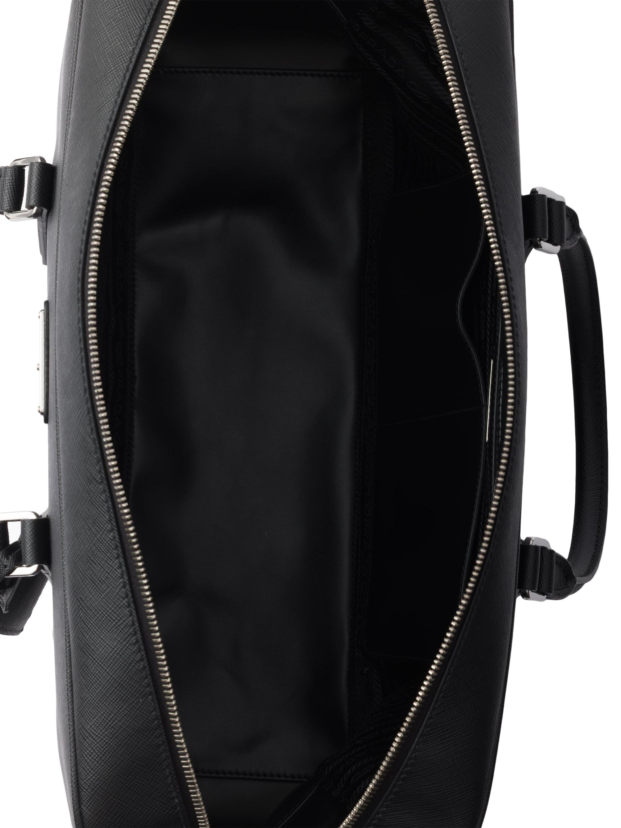 Prada Saffiano Leather Work Bag | Saks Fifth Avenue
