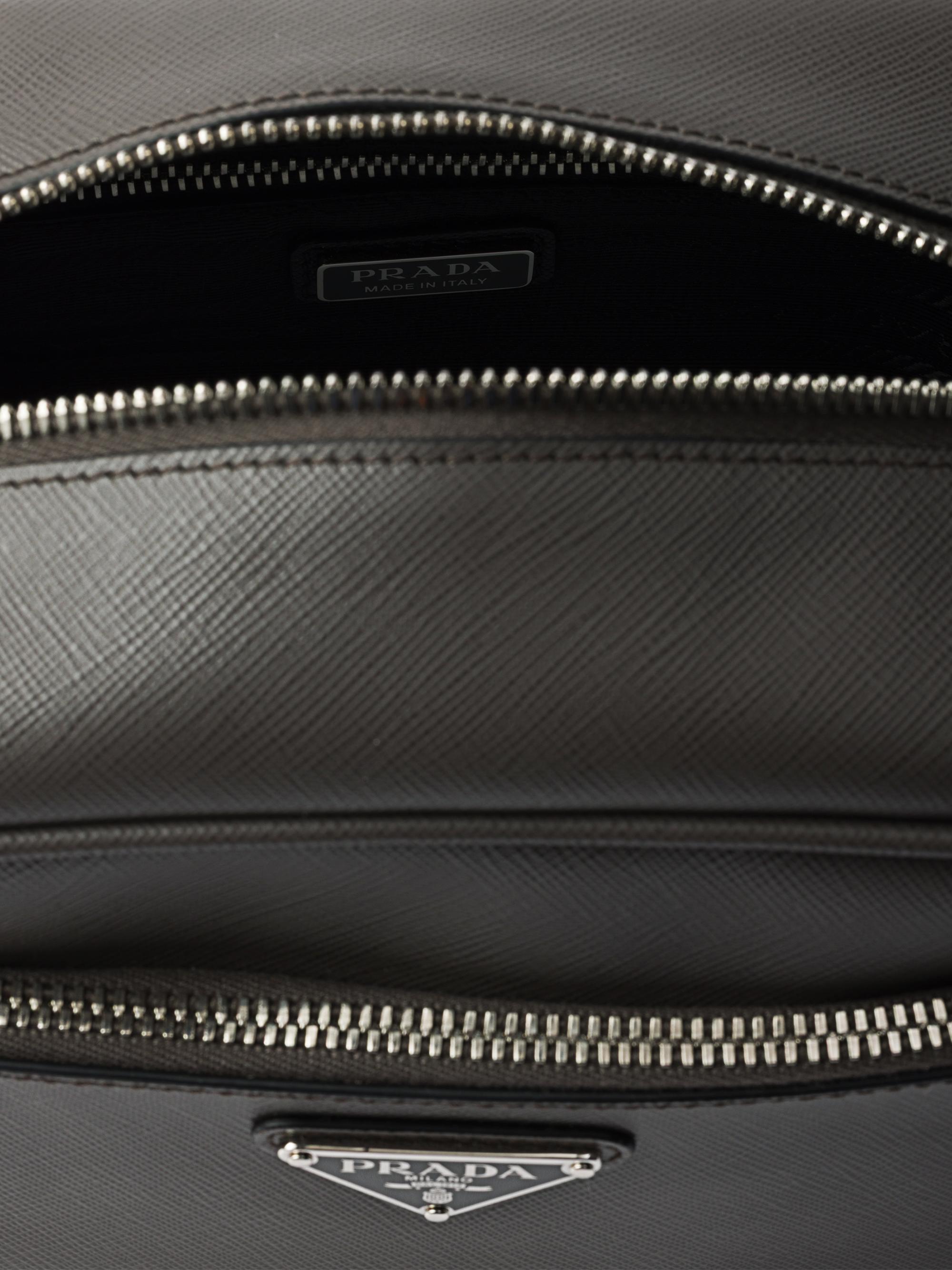 Prada Saffiano Leather Travel Pouch | Saks Fifth Avenue