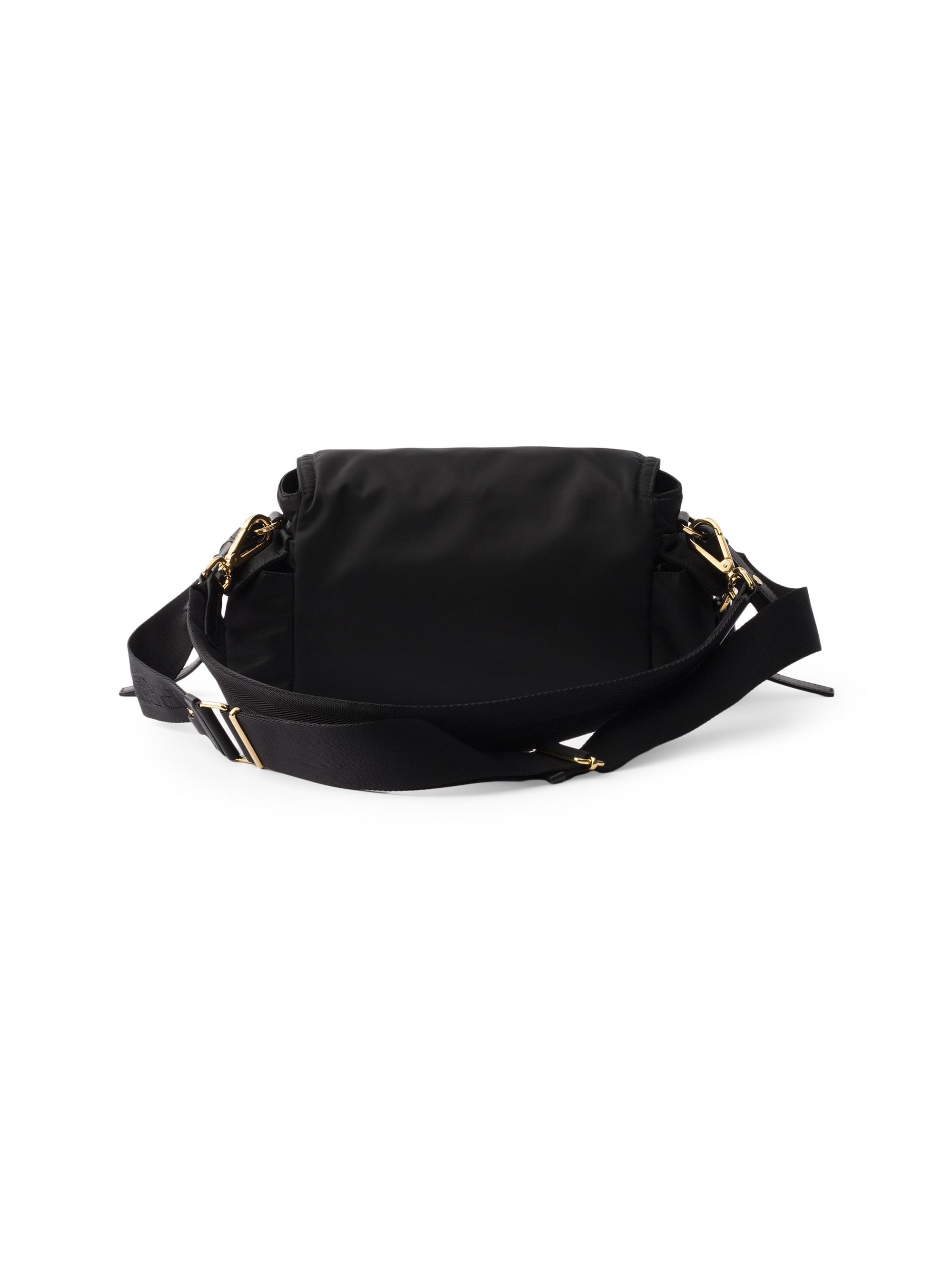 バッグ PRADA messenger shoulder bag nylon Prada Re-Nylon Messenger Bag | Black | FARFETCH
