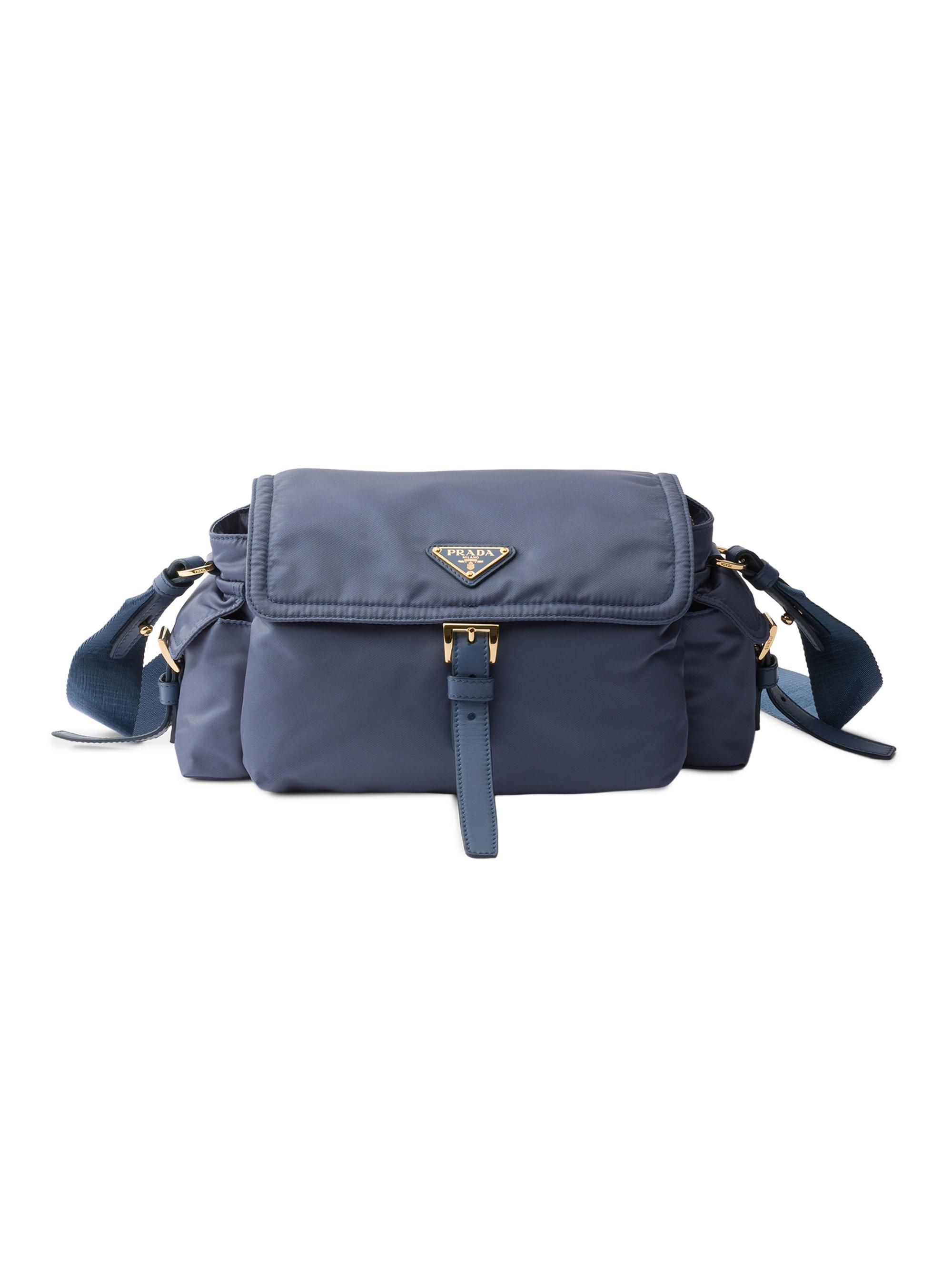 Prada Women's  Explore Re-Nylon Shoulder Bag - Blue