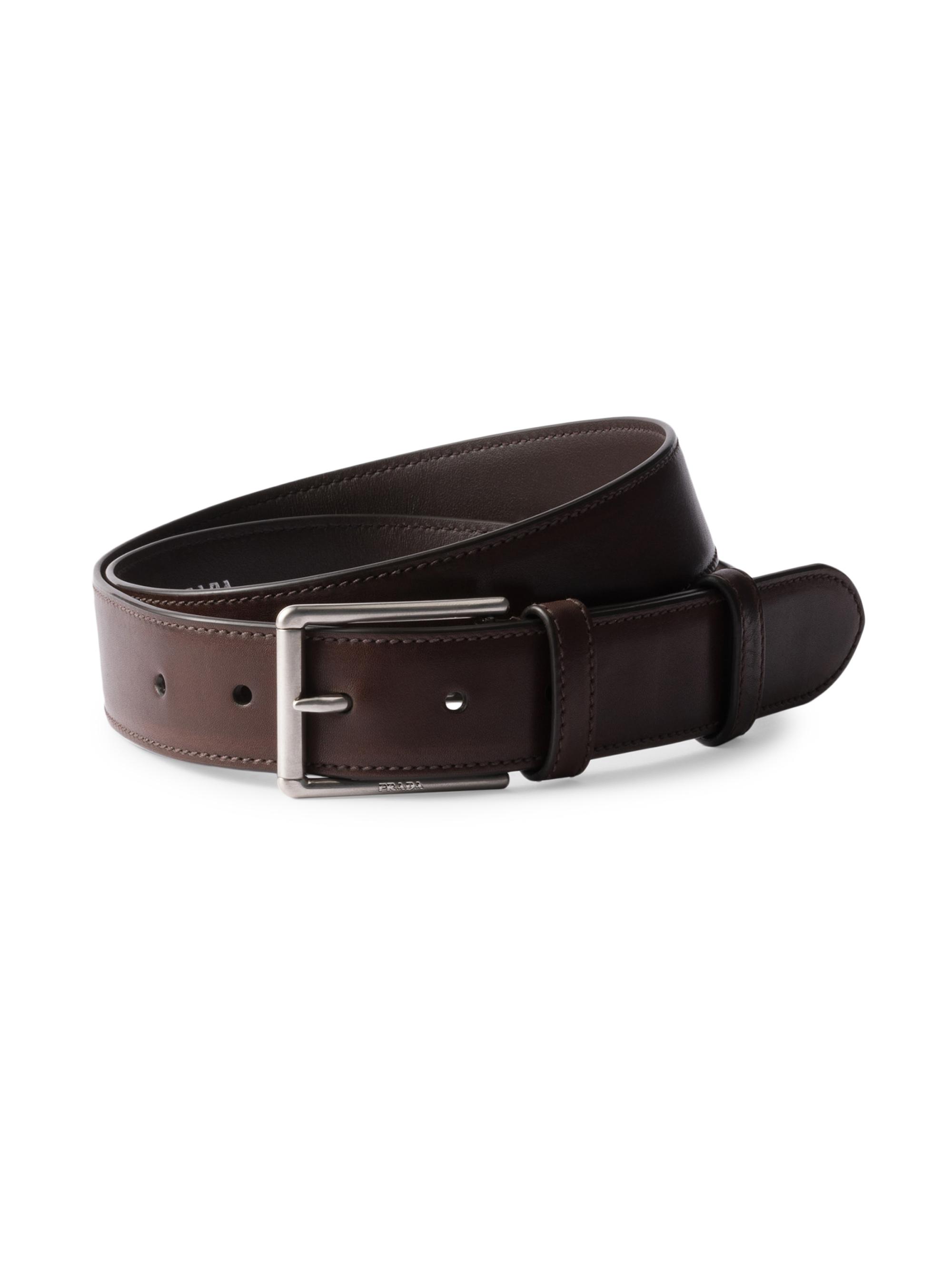 小物 PRADA Saffiano Leather buckle belt Prada Saffiano Leather Belt | Saks Fifth Avenue