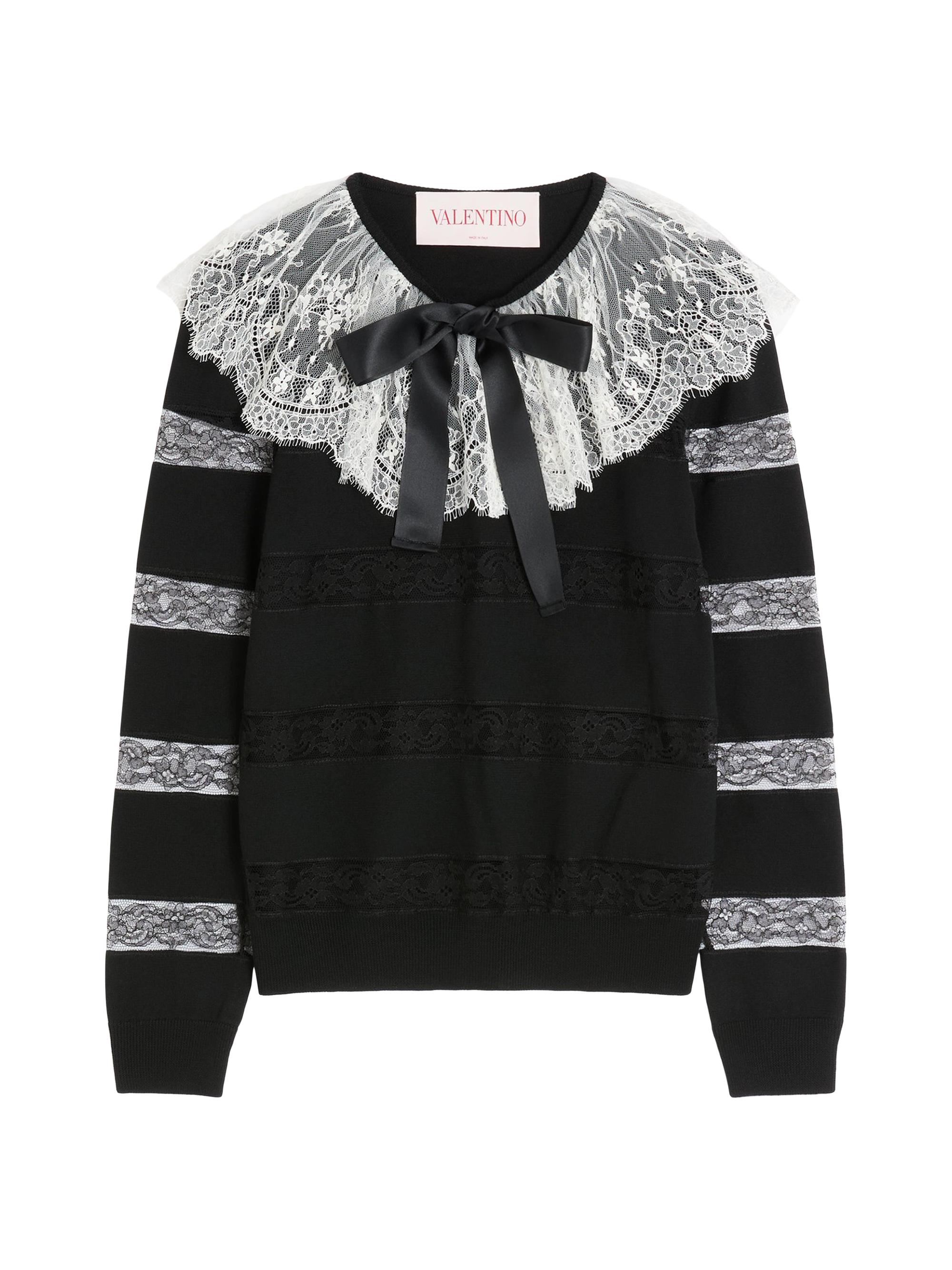 Valentino Garavani Women's Wool Sweater - Black