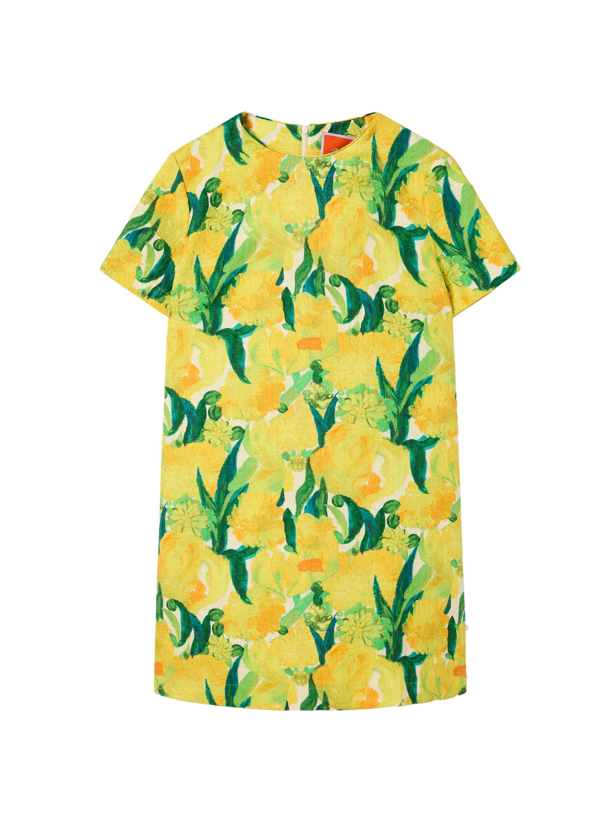 La DoubleJ Women's Mini Swing Dress - Zesty Yellow