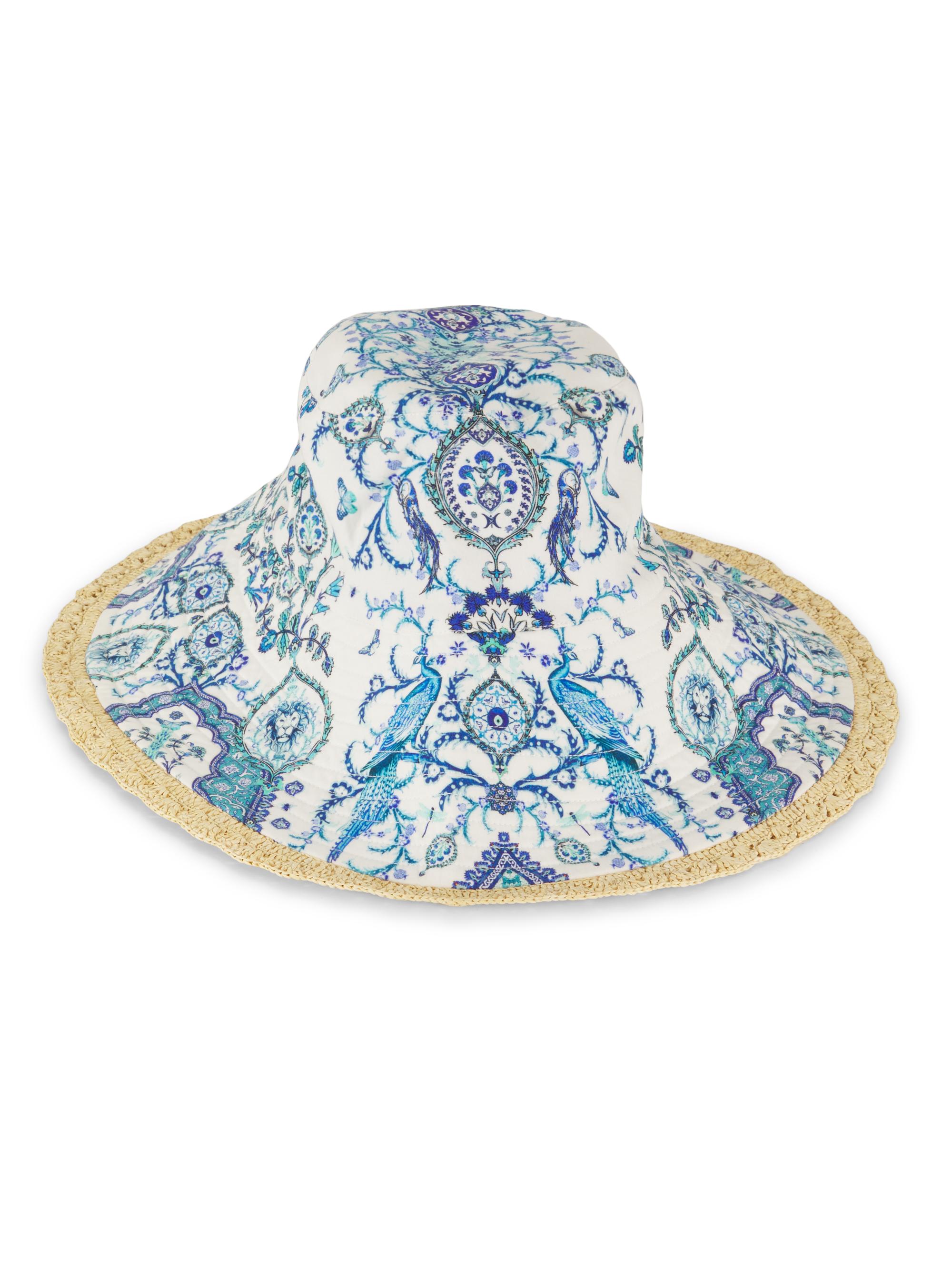 Camilla Printed Cotton Bucket Hat | Saks Fifth Avenue display picture 2