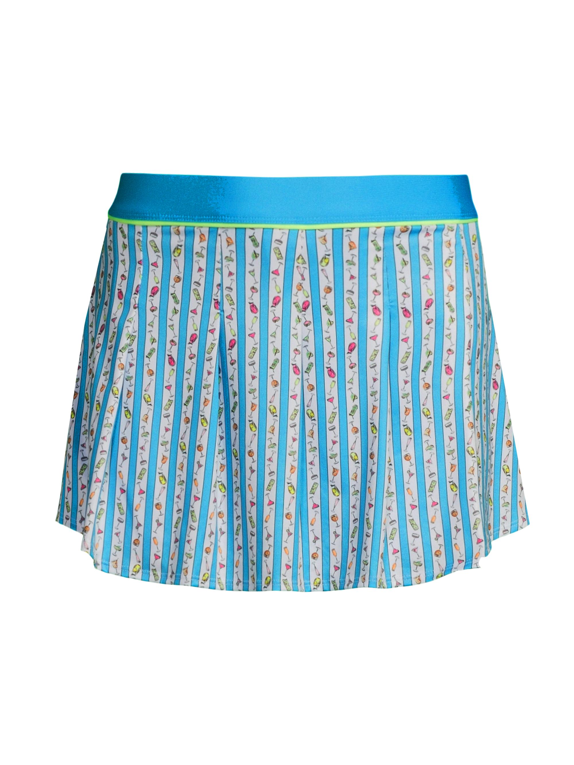 Lucky in Love Women's Mini Bar Pleat Skort