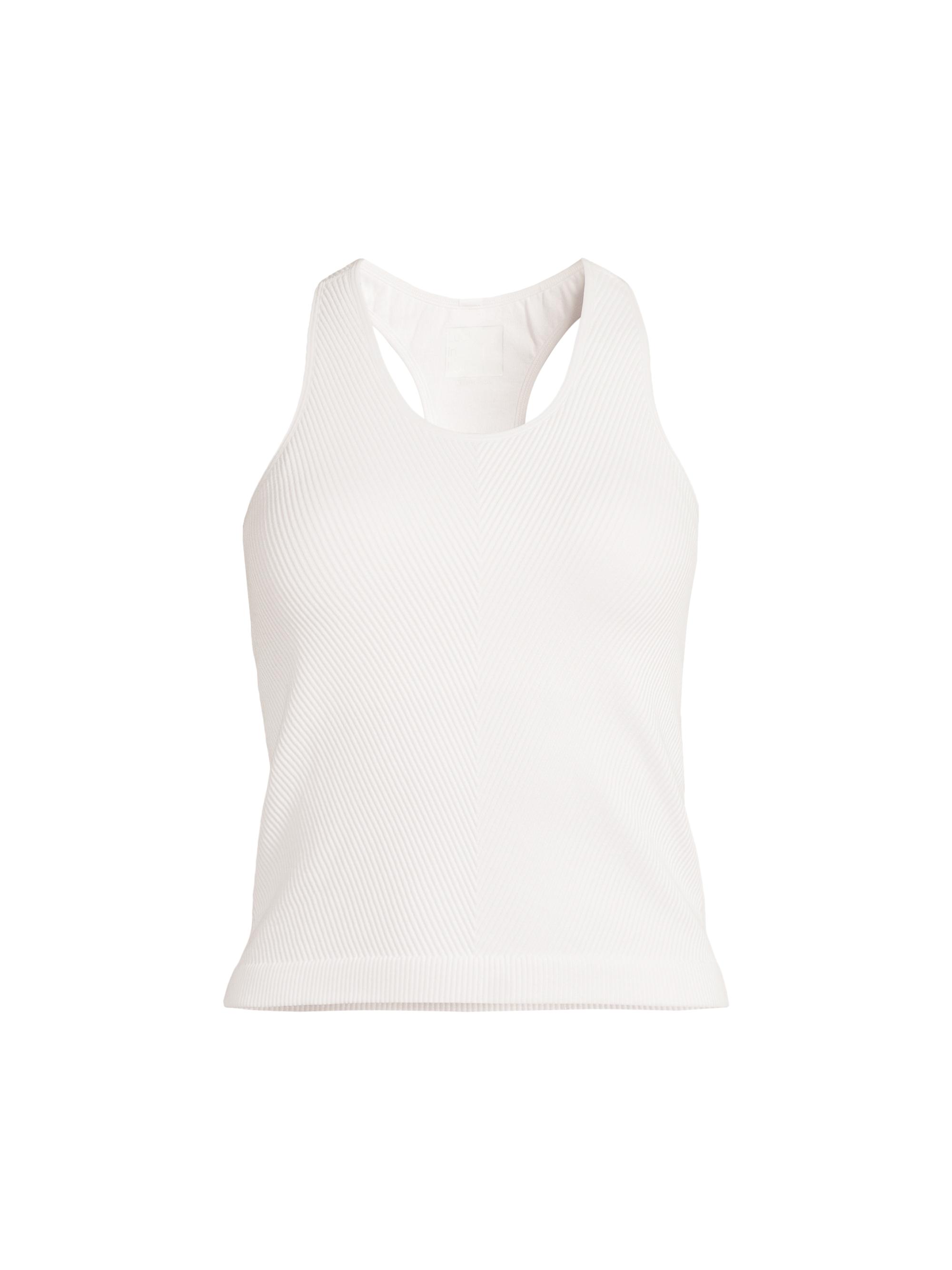 Lucky in Love Women's Active Core Seamless Tank - White