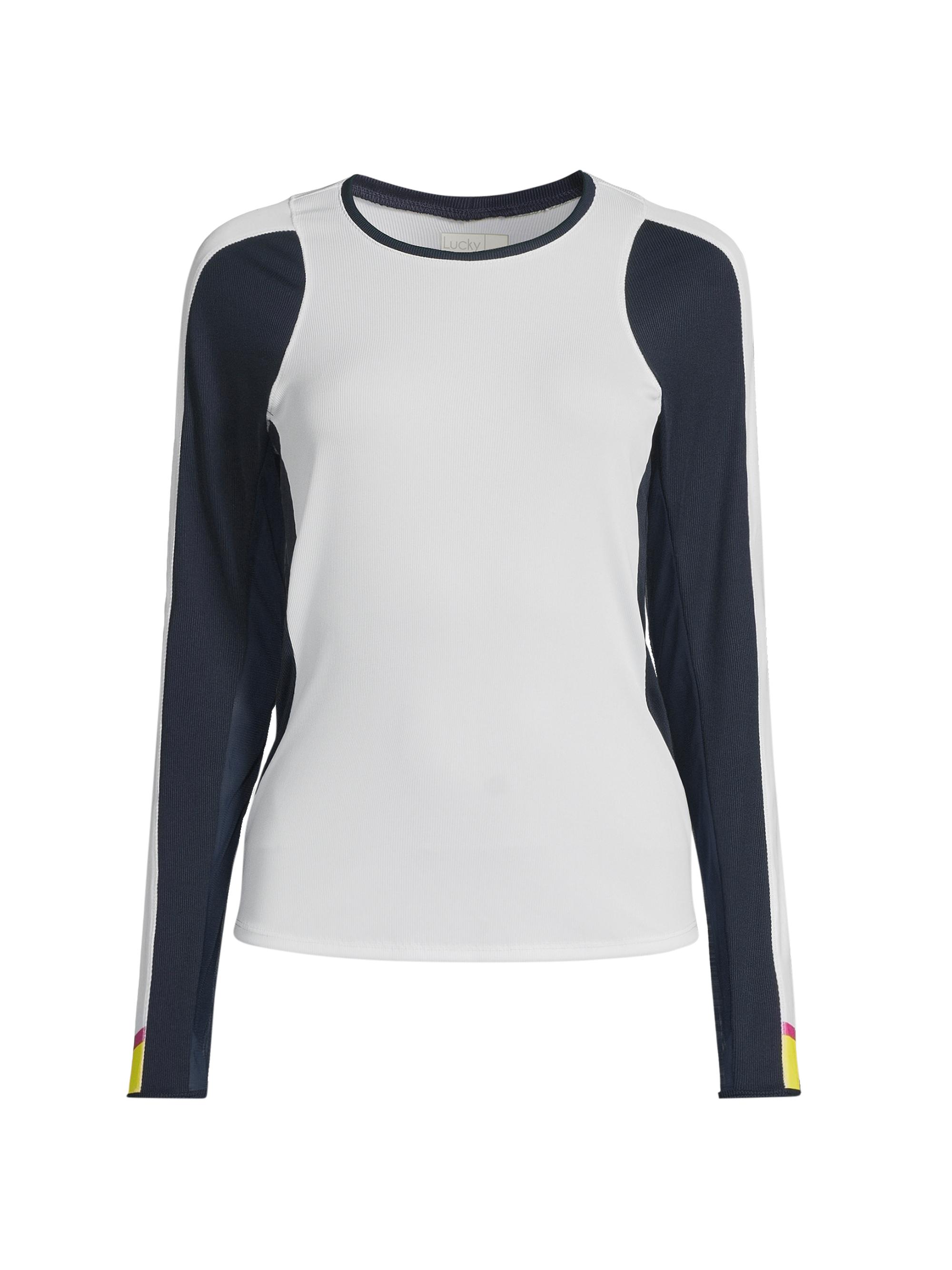 Lucky in Love Women's PS I Love You Bound Ribbed T-Shirt - White